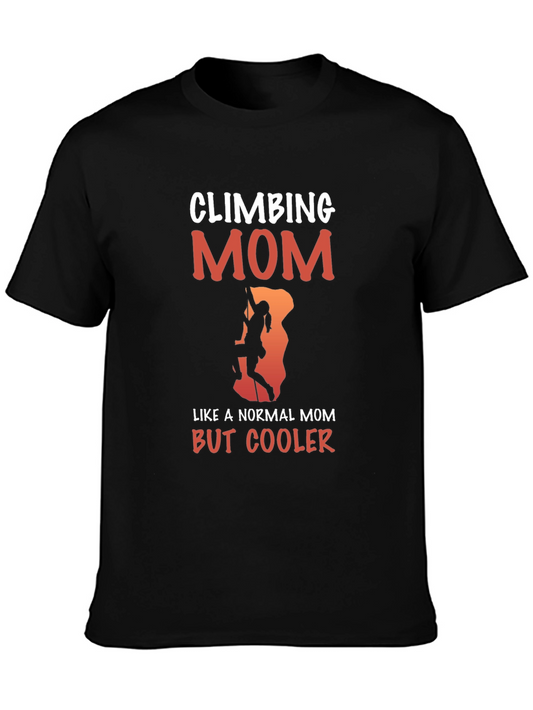 Climbing Mom T-Shirt - Rock Climbing Gift