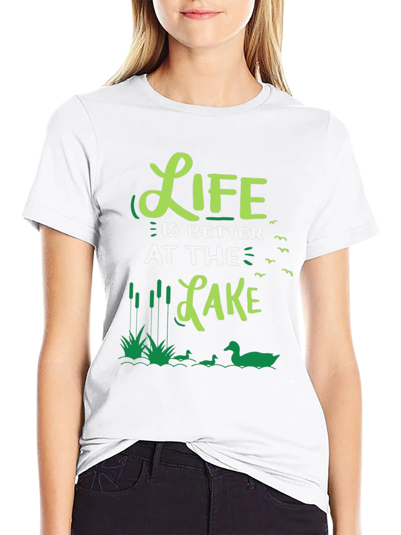 Life Is Better At The Lake Graphic Tee