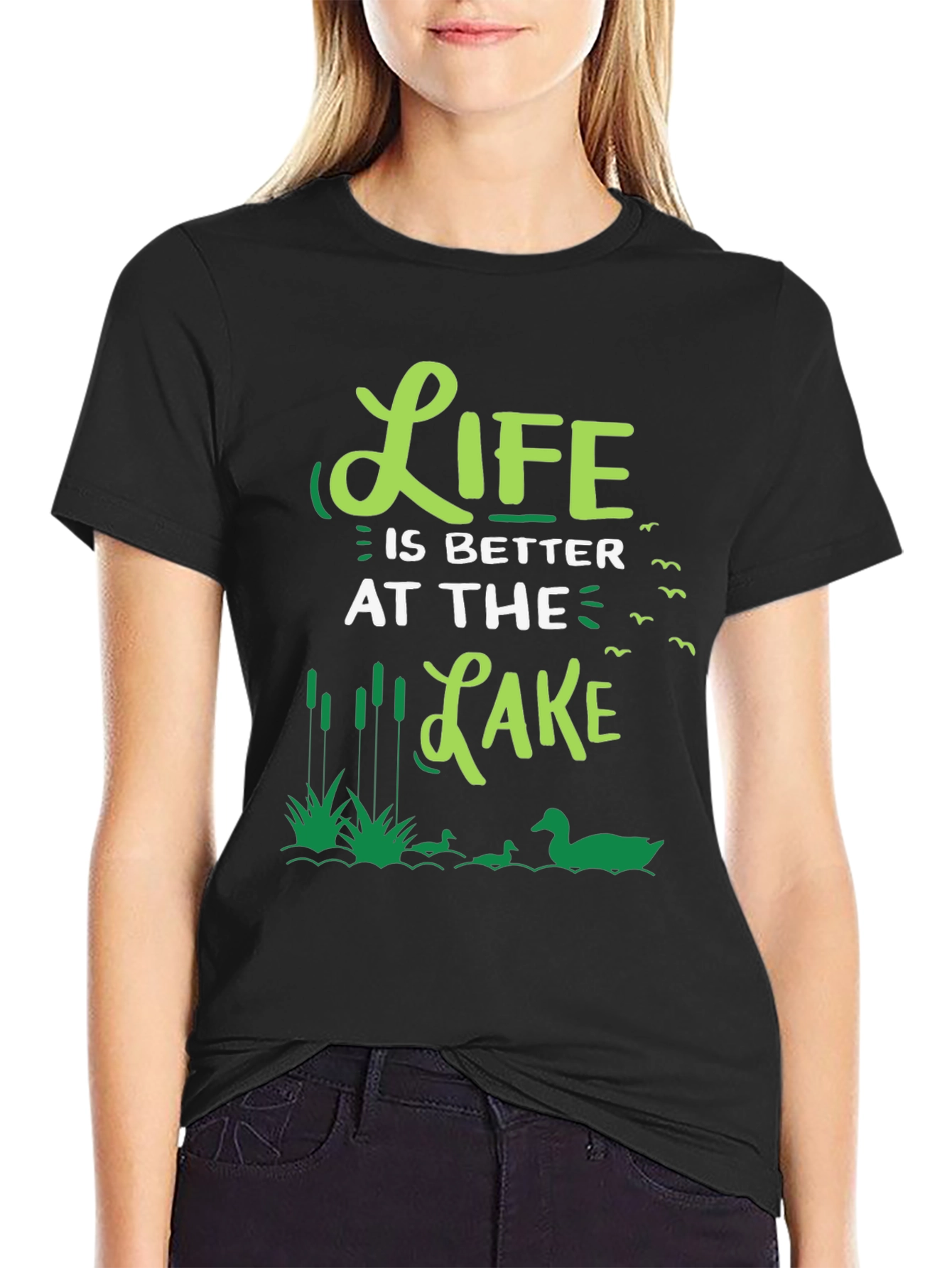 Life Is Better At The Lake Graphic Tee