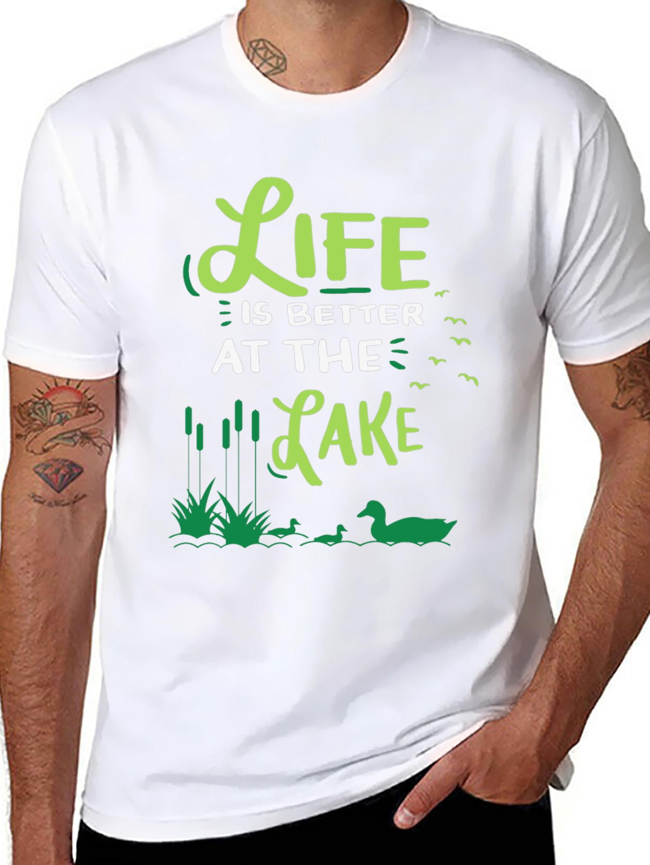 Life Is Better At The Lake Graphic Tee