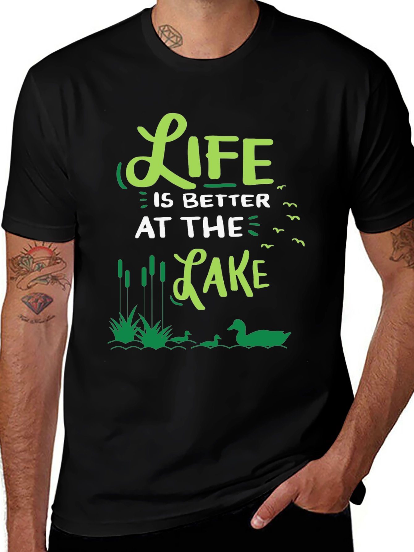 Life Is Better At The Lake Graphic Tee
