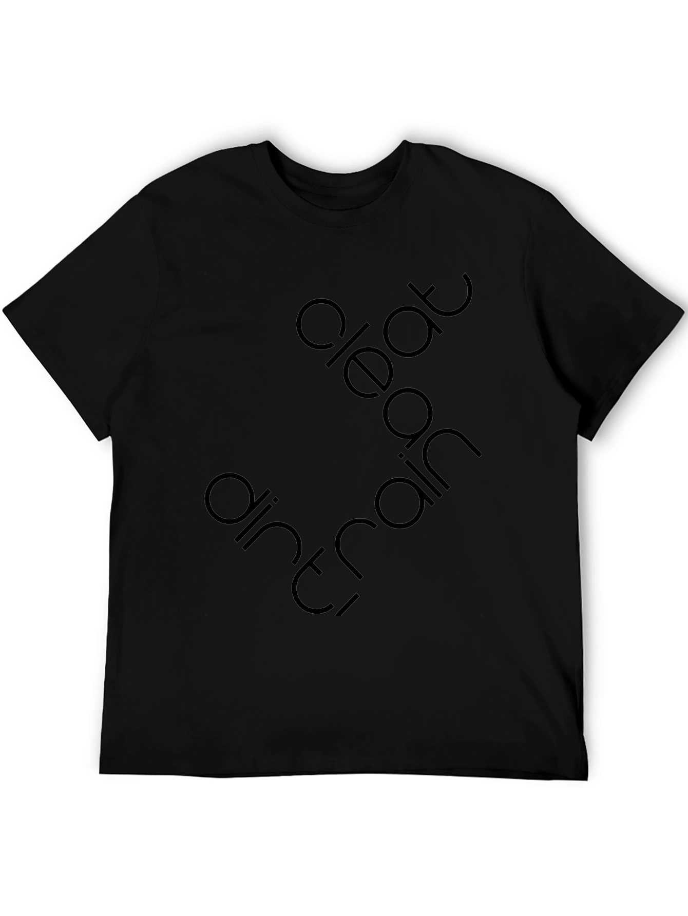 Cleat Dirt Train Black T-Shirt