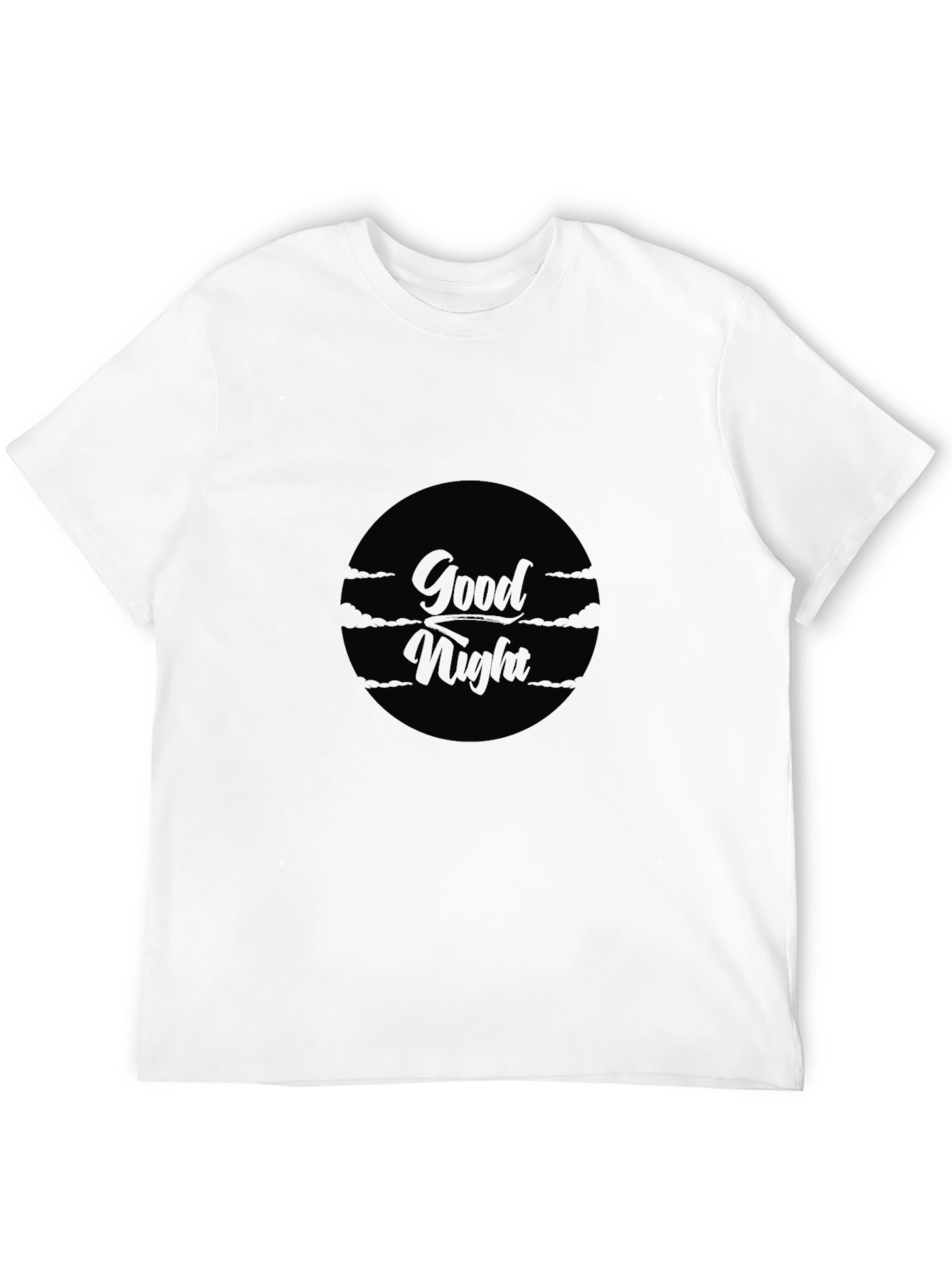 Good Night Black Graphic Tee - Premium Quality
