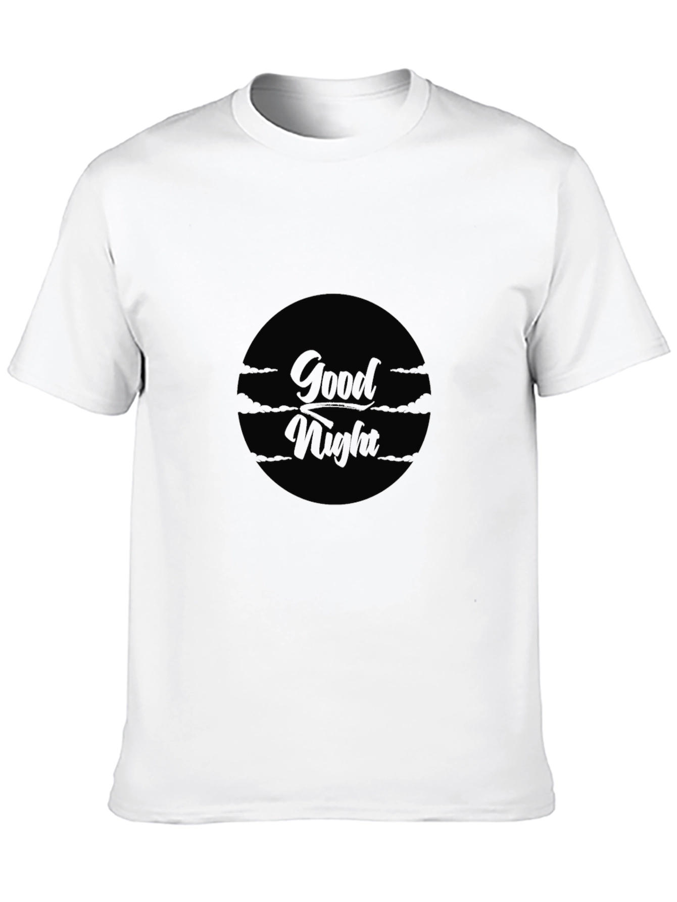 Good Night Black Graphic Tee - Premium Quality