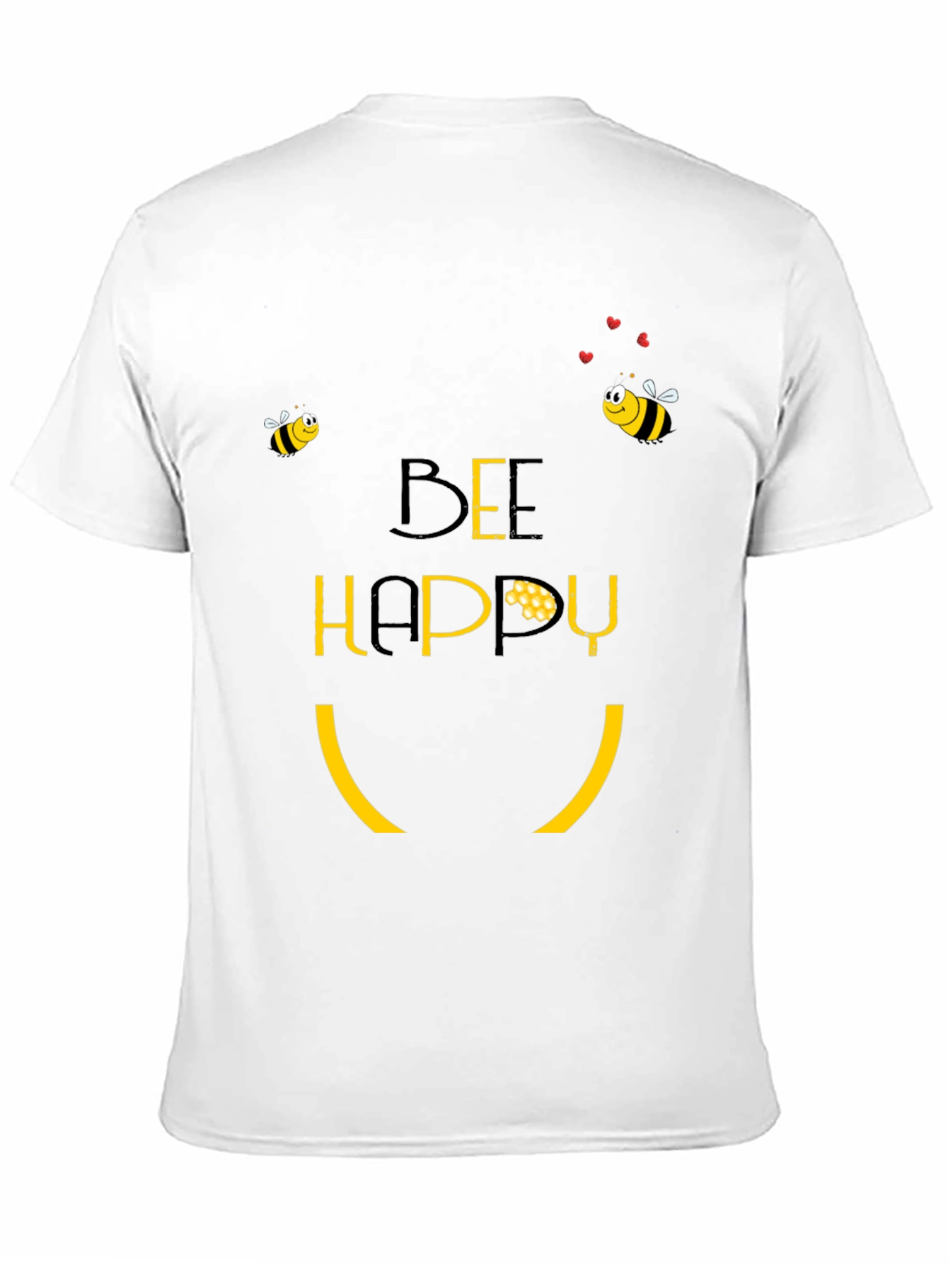 Bee Happy Graphic T-Shirt