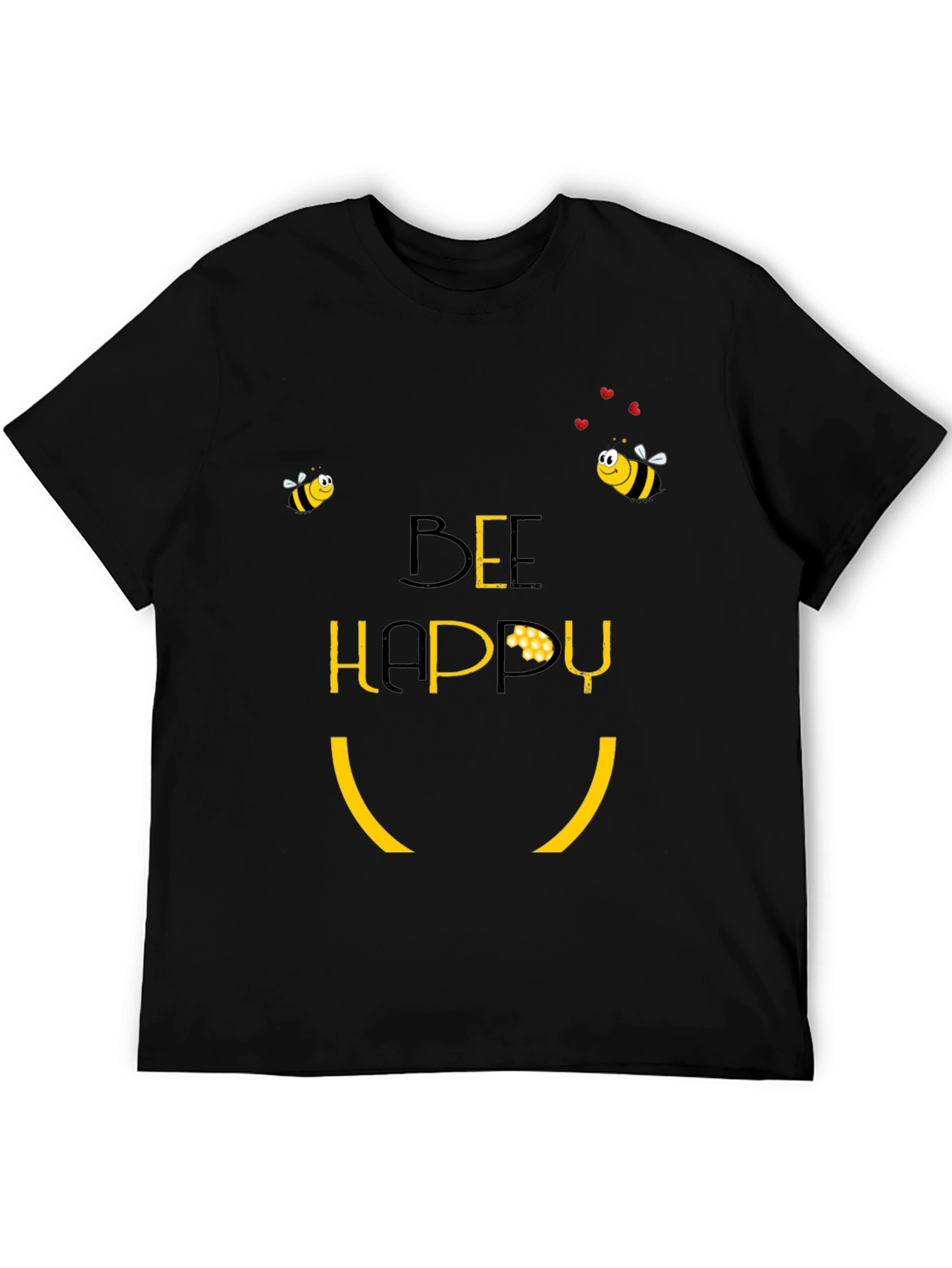 Bee Happy Graphic T-Shirt