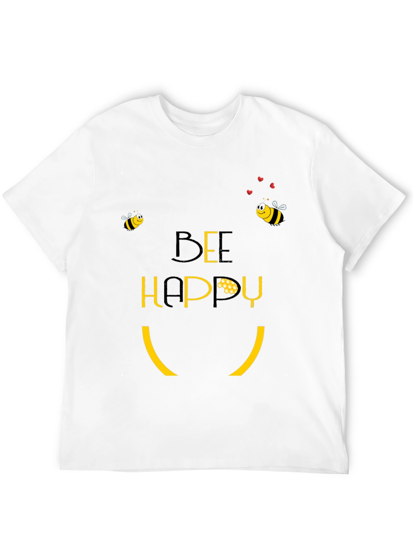 Bee Happy Graphic T-Shirt