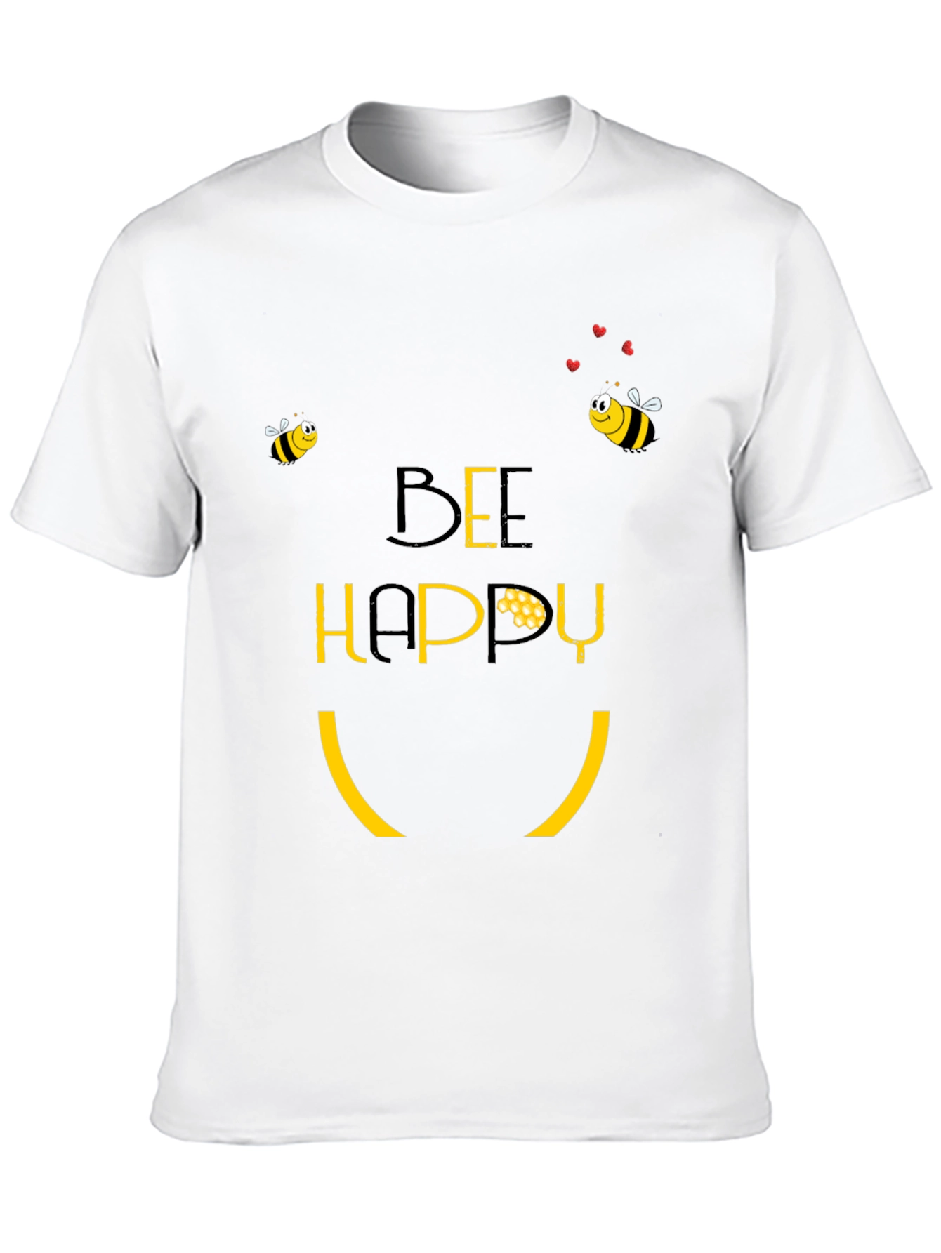 Bee Happy Graphic T-Shirt