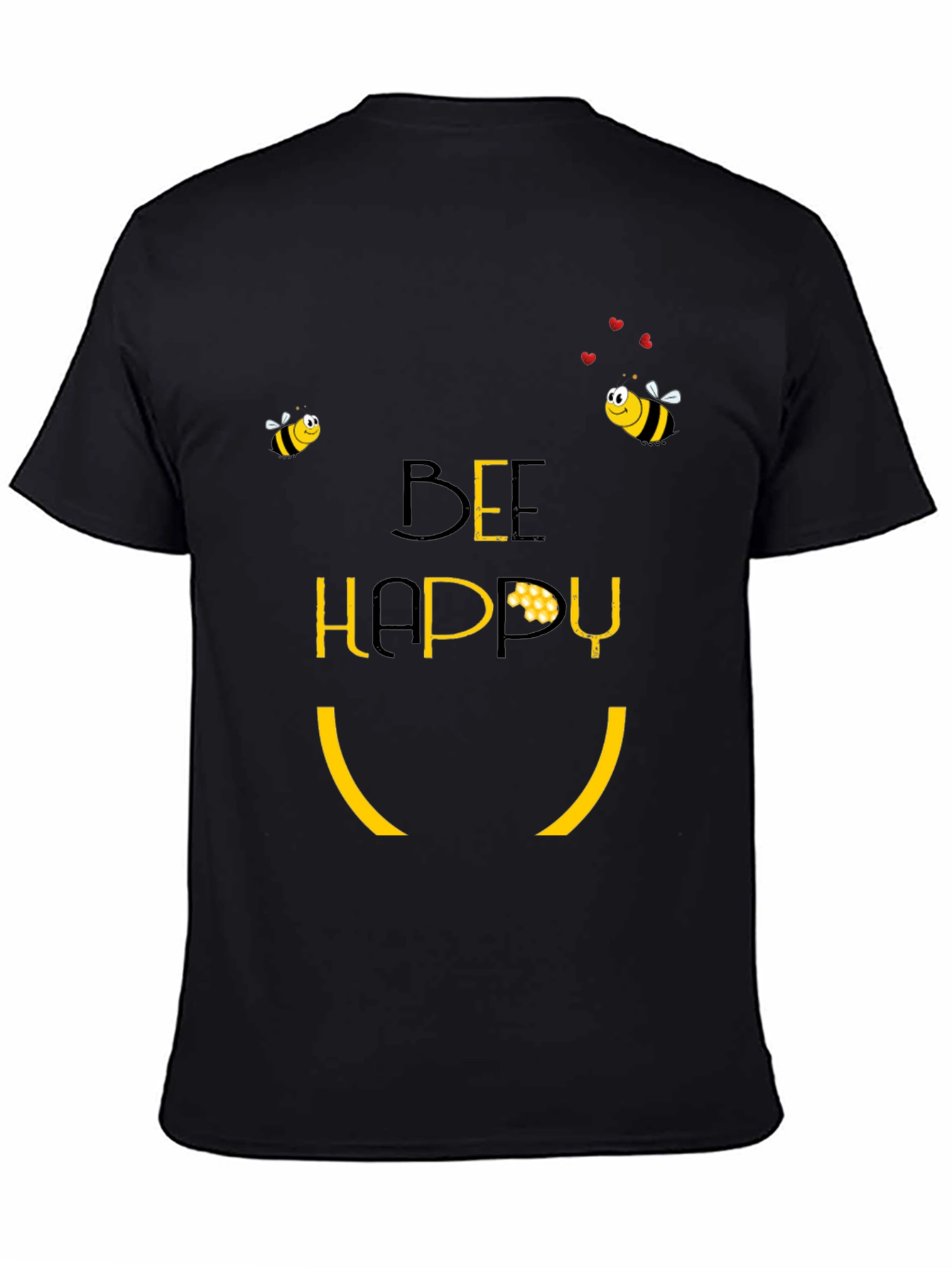 Bee Happy Graphic T-Shirt