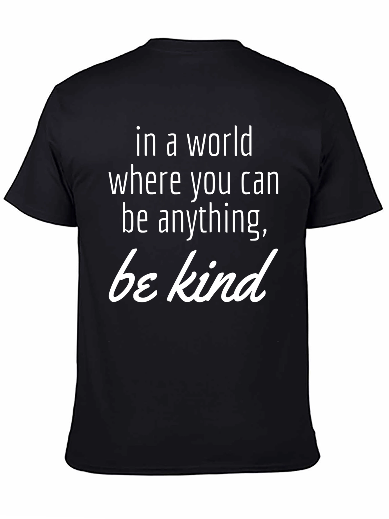 Be Kind Graphic Tee - Soft Cotton Casual T-Shirt
