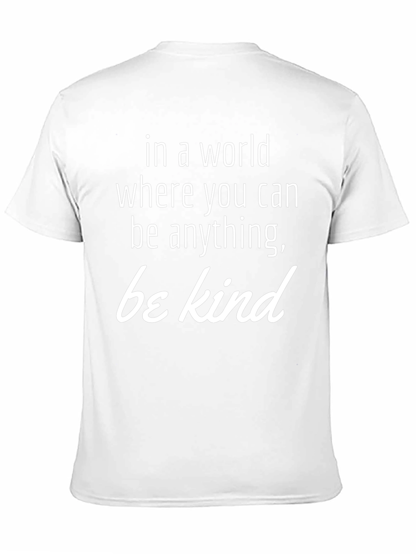Be Kind Graphic Tee - Soft Cotton Casual T-Shirt