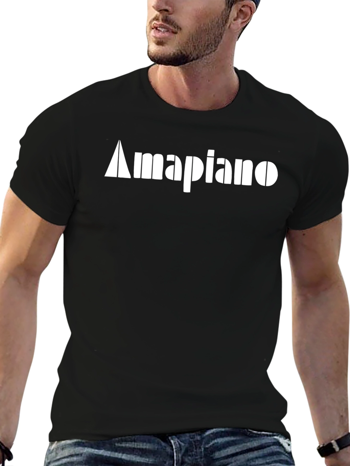 Amapiano Graphic Tee - Trendy Music Style Shirt