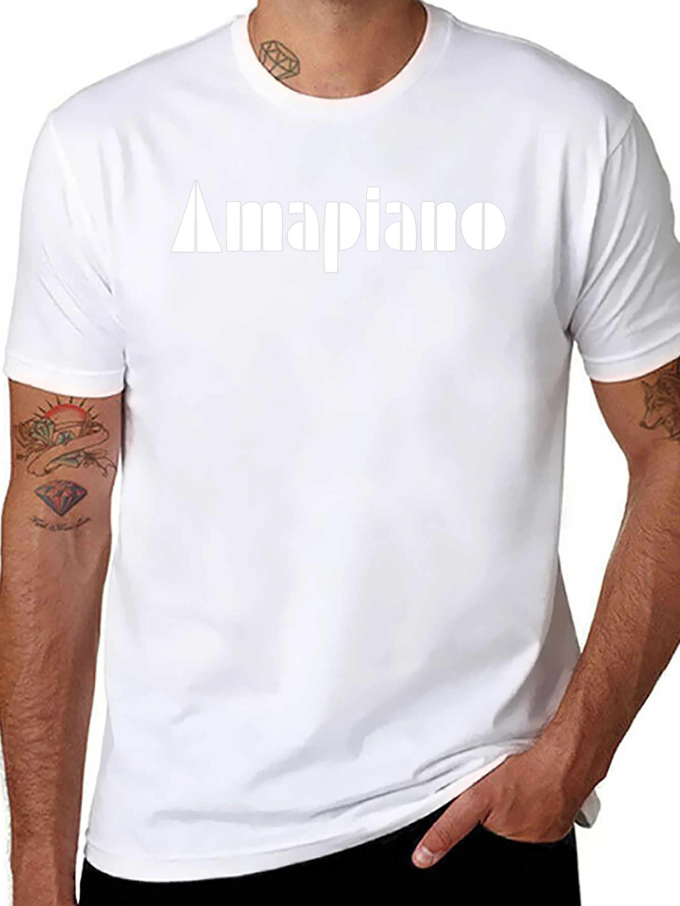 Amapiano Graphic Tee - Trendy Music Style Shirt