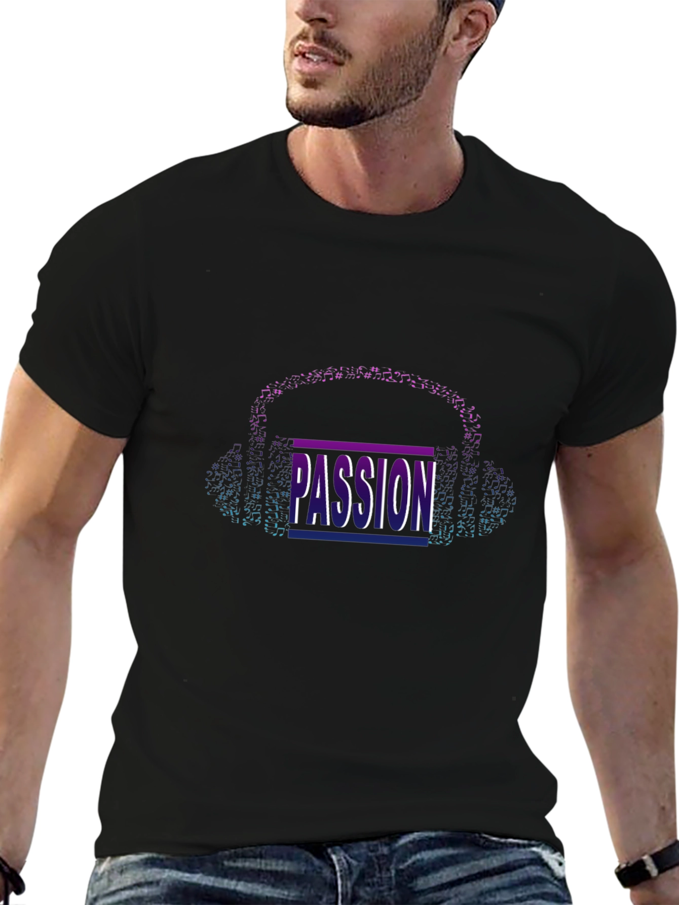 Passion Music Graphic T-Shirt