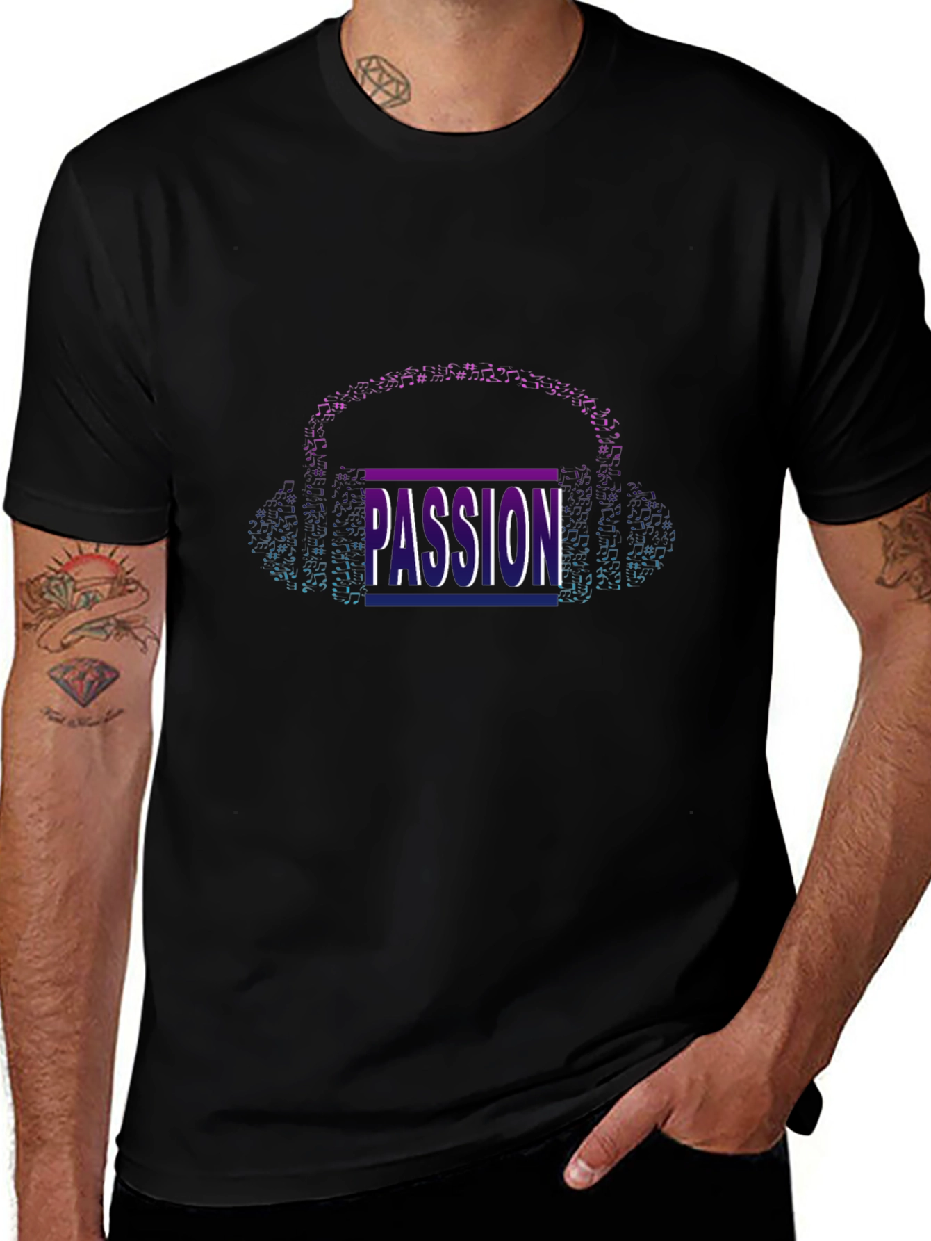 Passion Music Graphic T-Shirt