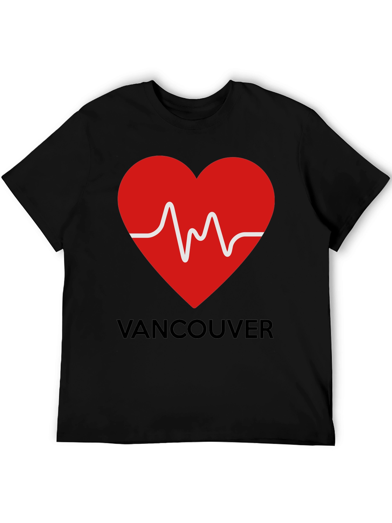 Vancouver Heartbeat T-Shirt | City Pride Tee