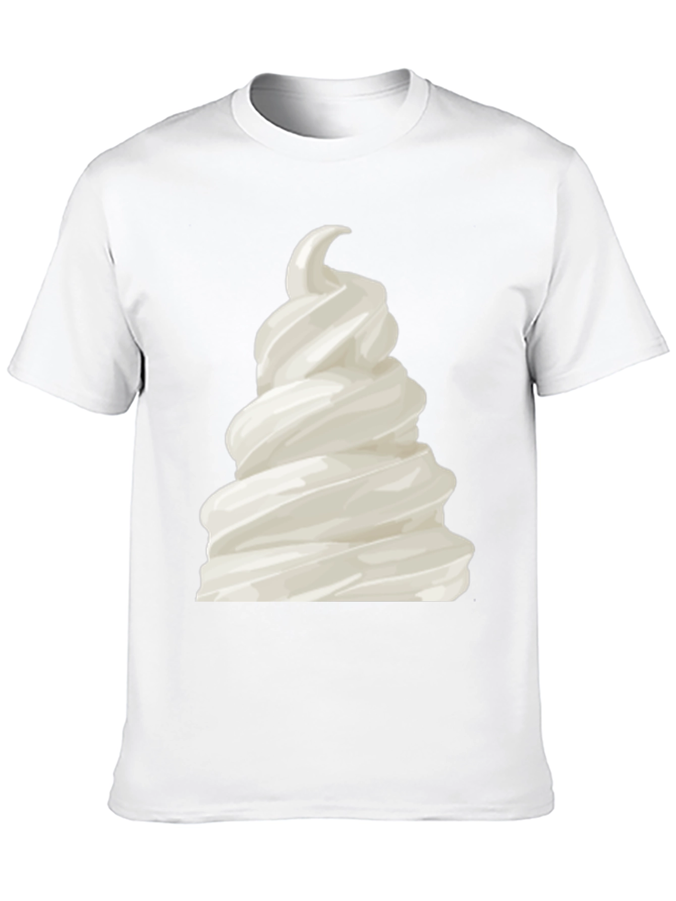 Soft Serve Tee - Creamy Ice Cream Graphic T-Shirt