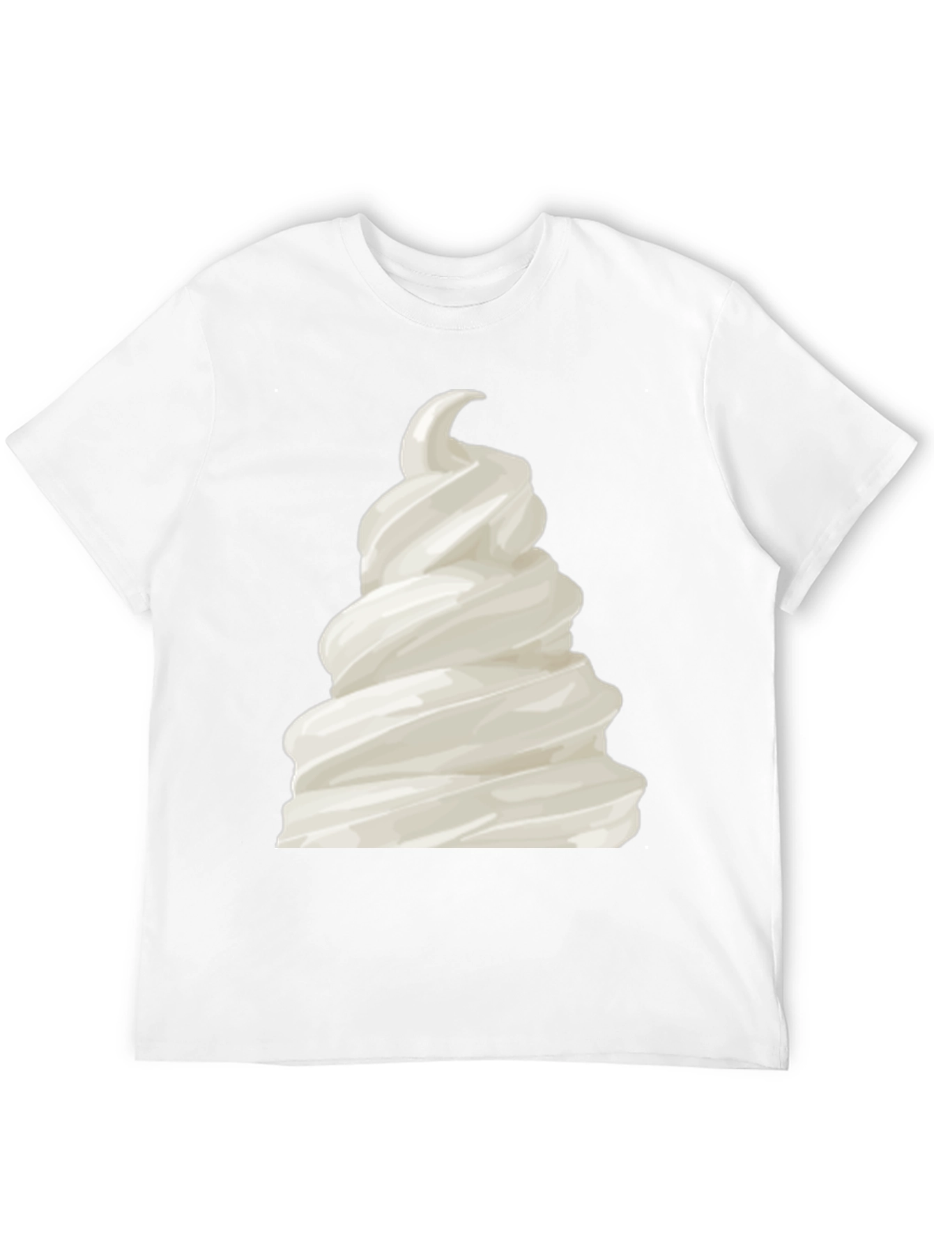 Soft Serve Tee - Creamy Ice Cream Graphic T-Shirt