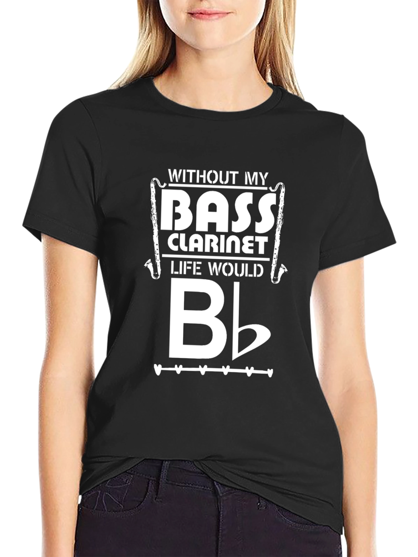 Bass Clarinet T-Shirt - Music Lover Tee