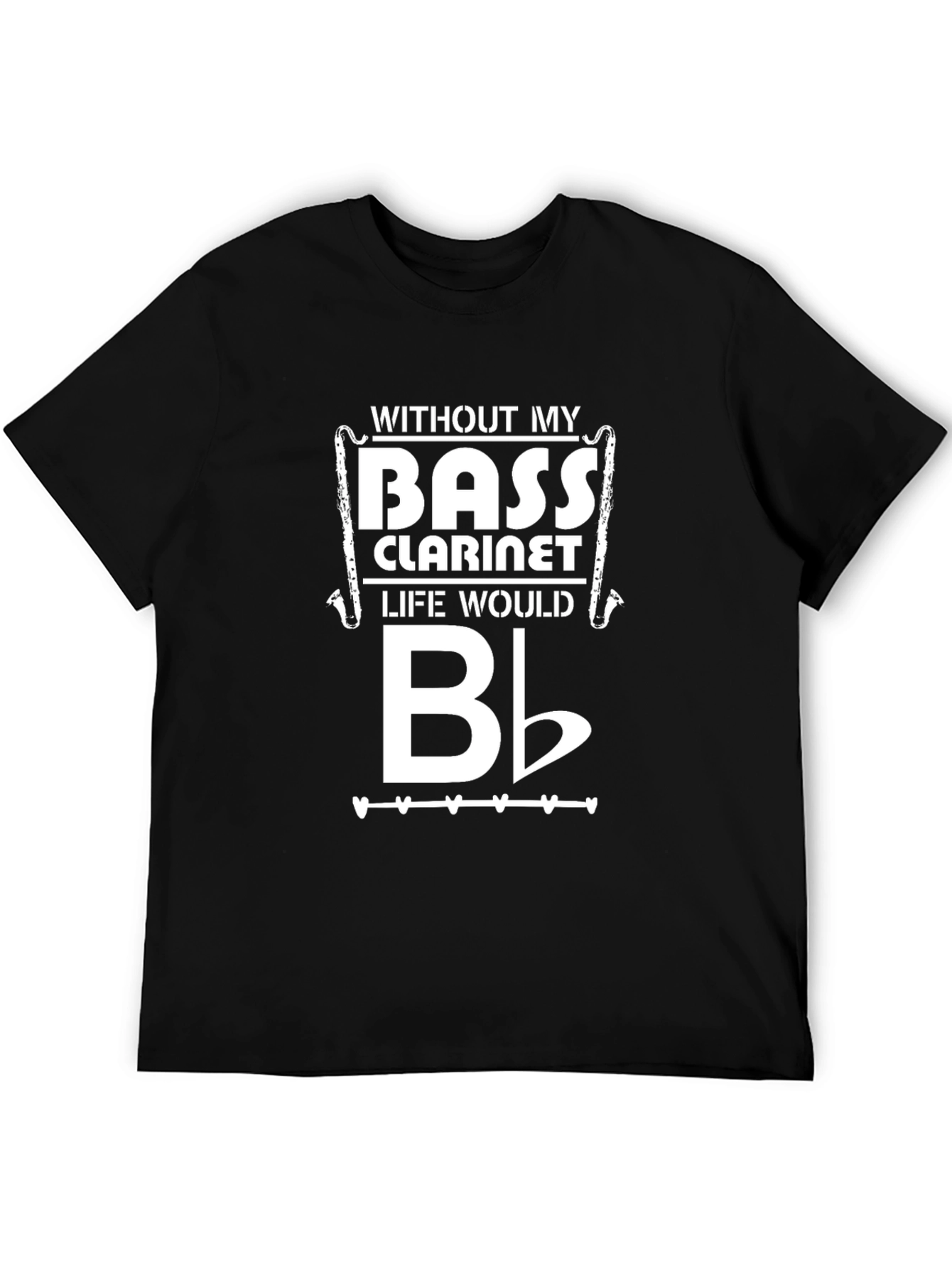 Bass Clarinet T-Shirt - Music Lover Tee