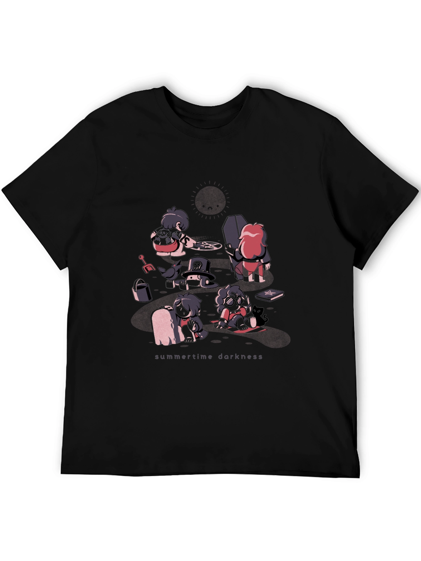 Summertime Darkness Graphic T-Shirt