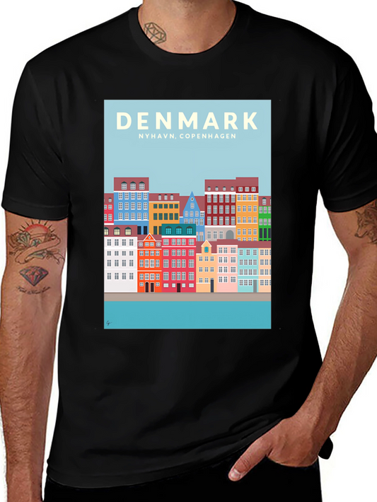 Denmark Nyhavn Copenhagen T-Shirt