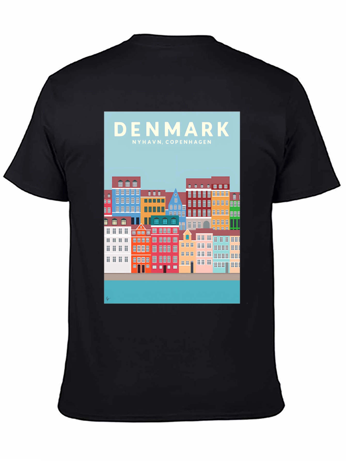 Denmark Nyhavn Copenhagen T-Shirt
