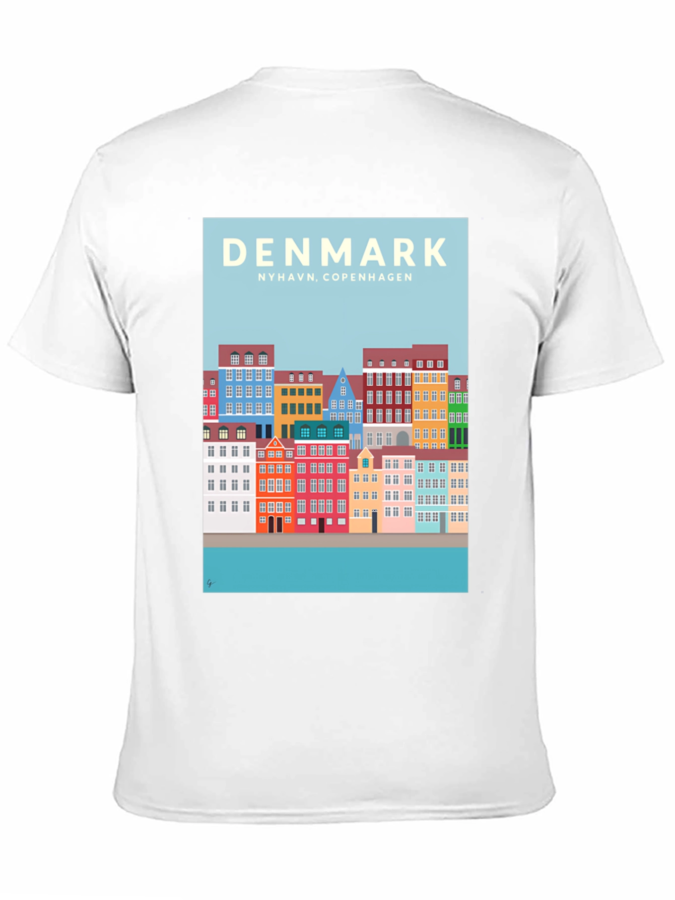 Denmark Nyhavn Copenhagen T-Shirt