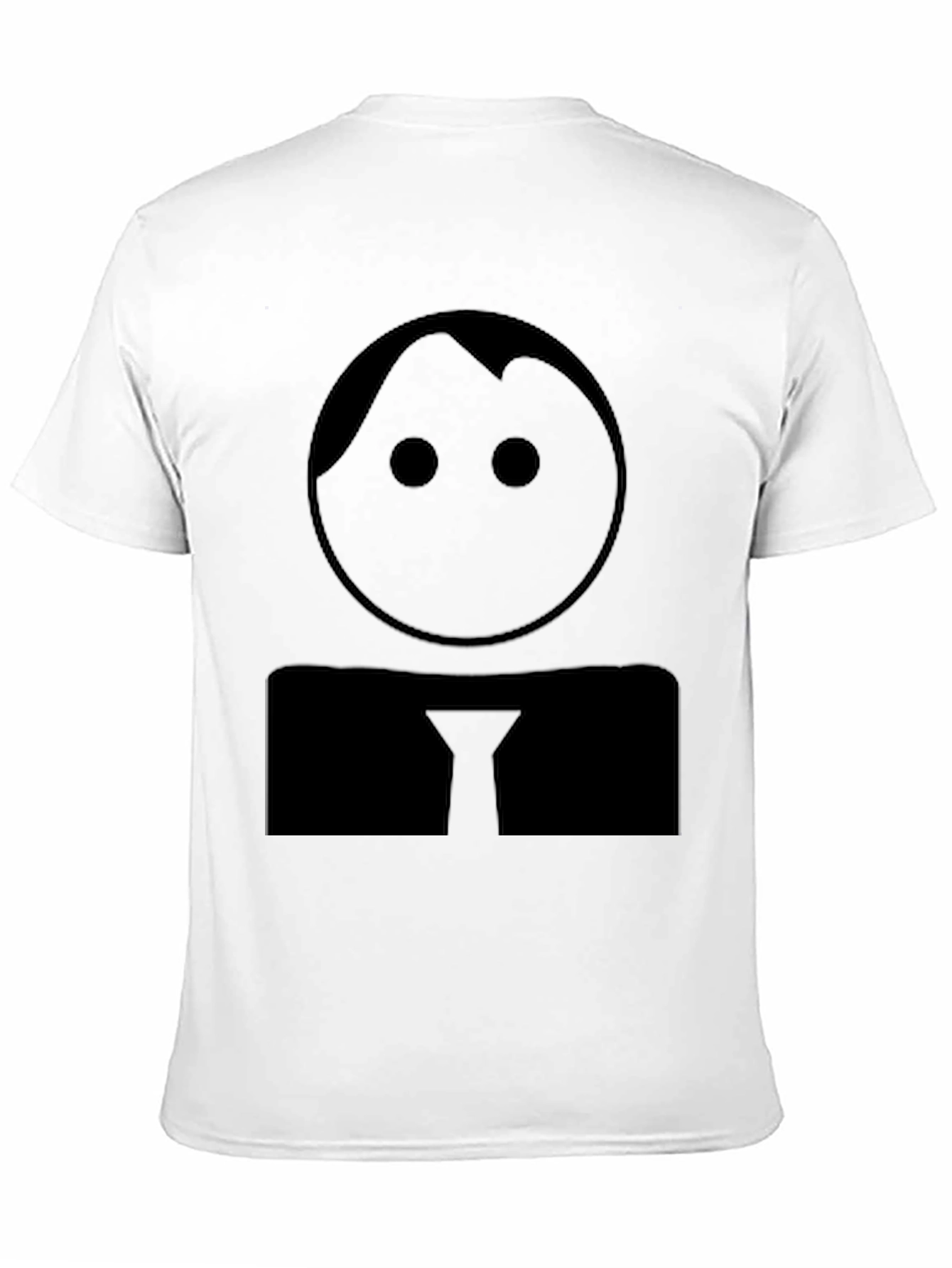 Minimalist Man T-Shirt - Black