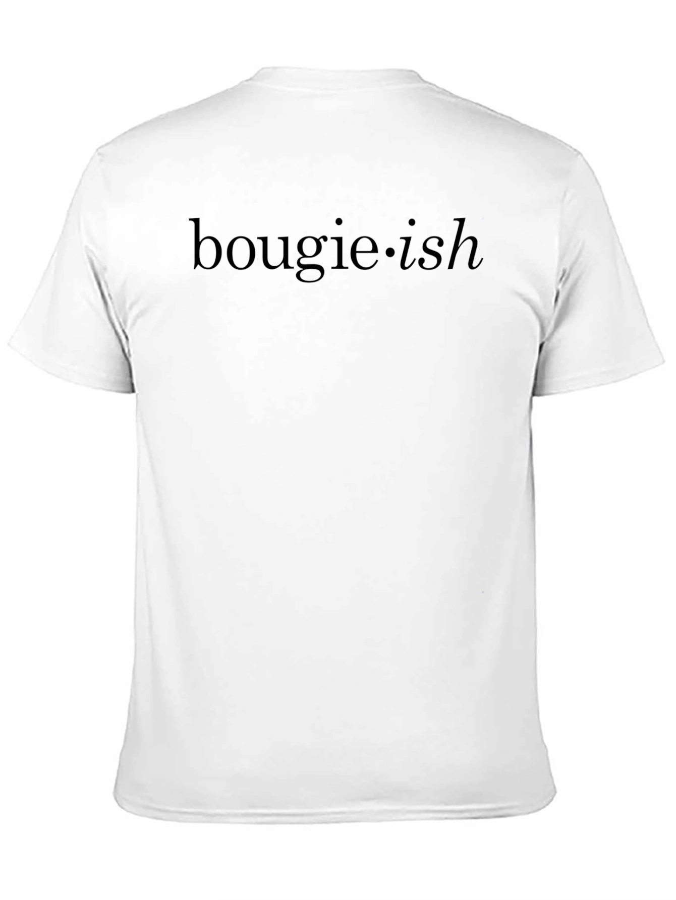 Bougie-ish Black Graphic Tee