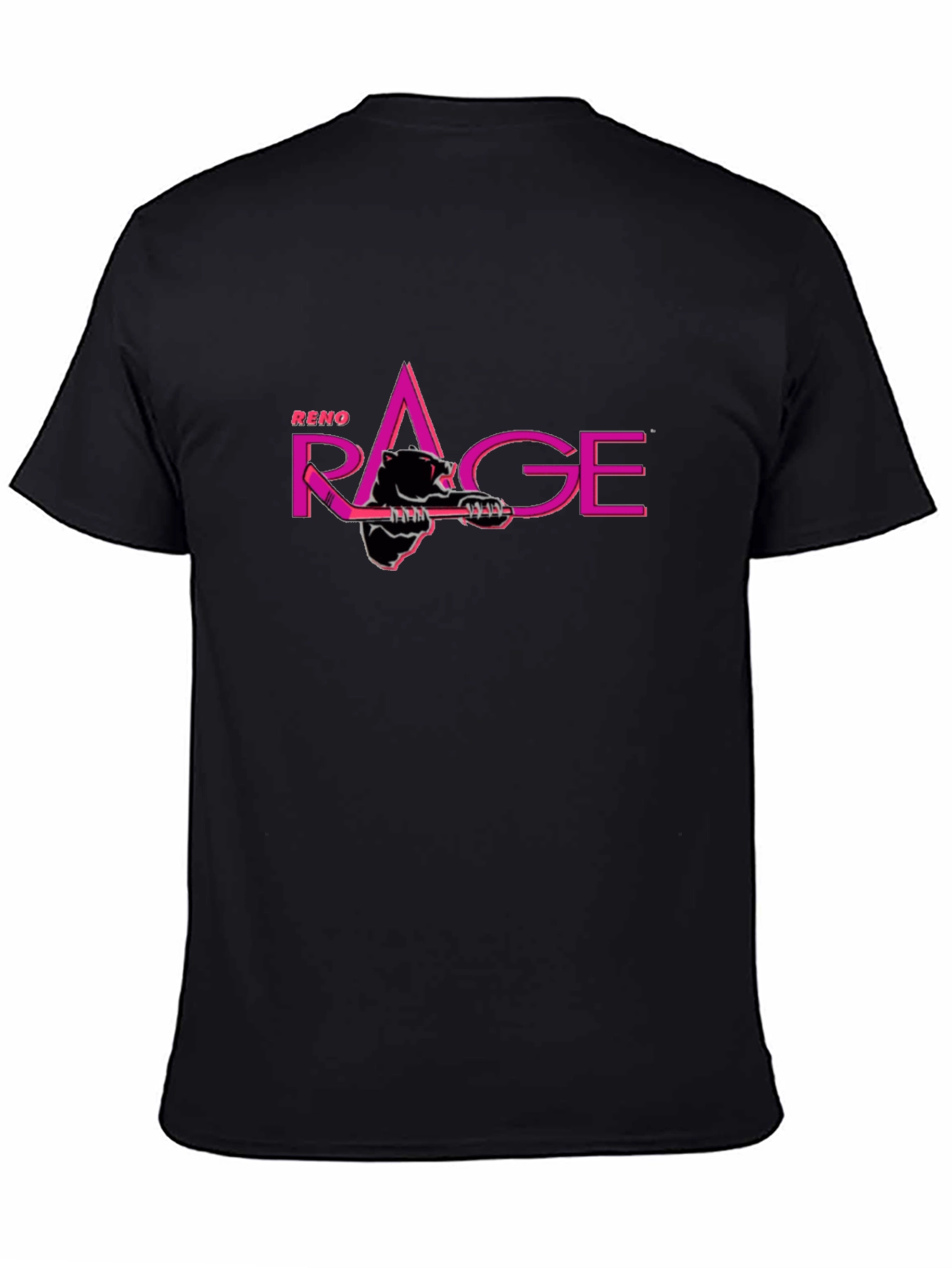 Reno Rage Hockey T-Shirt - Black