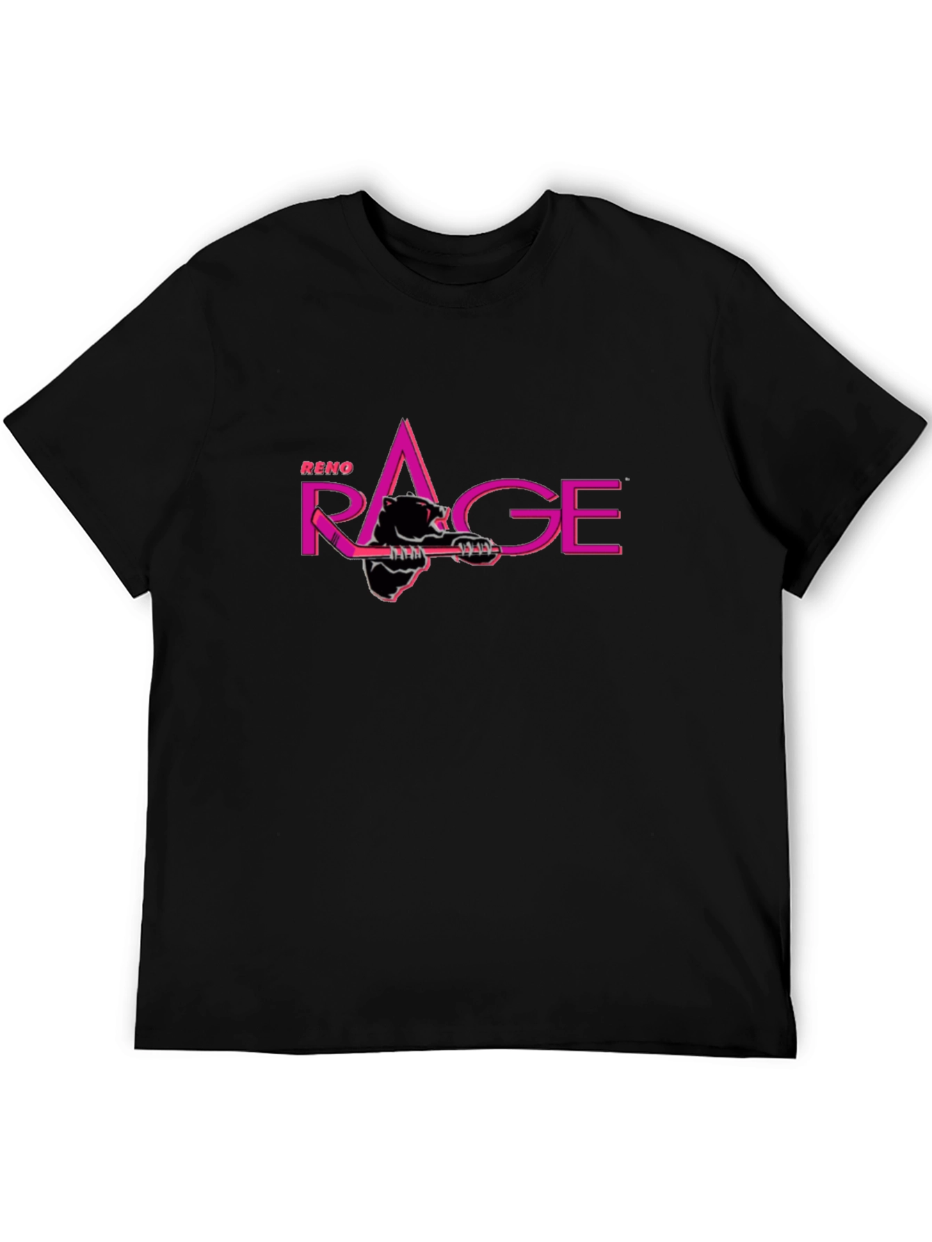 Reno Rage Hockey T-Shirt - Black