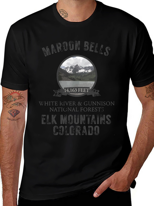 Maroon Bells Colorado Graphic T-Shirt