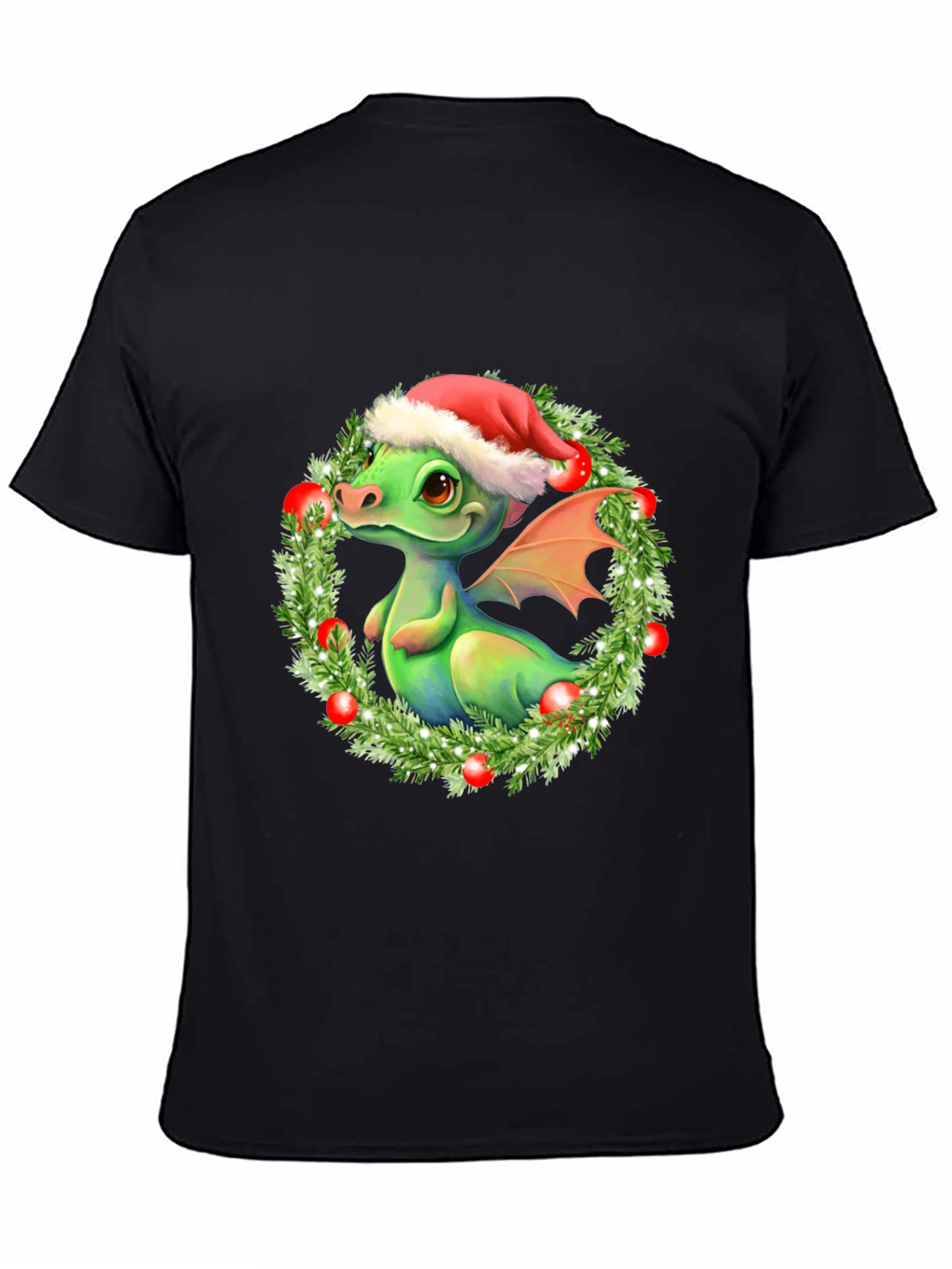 Festive Dragon Christmas T-Shirt