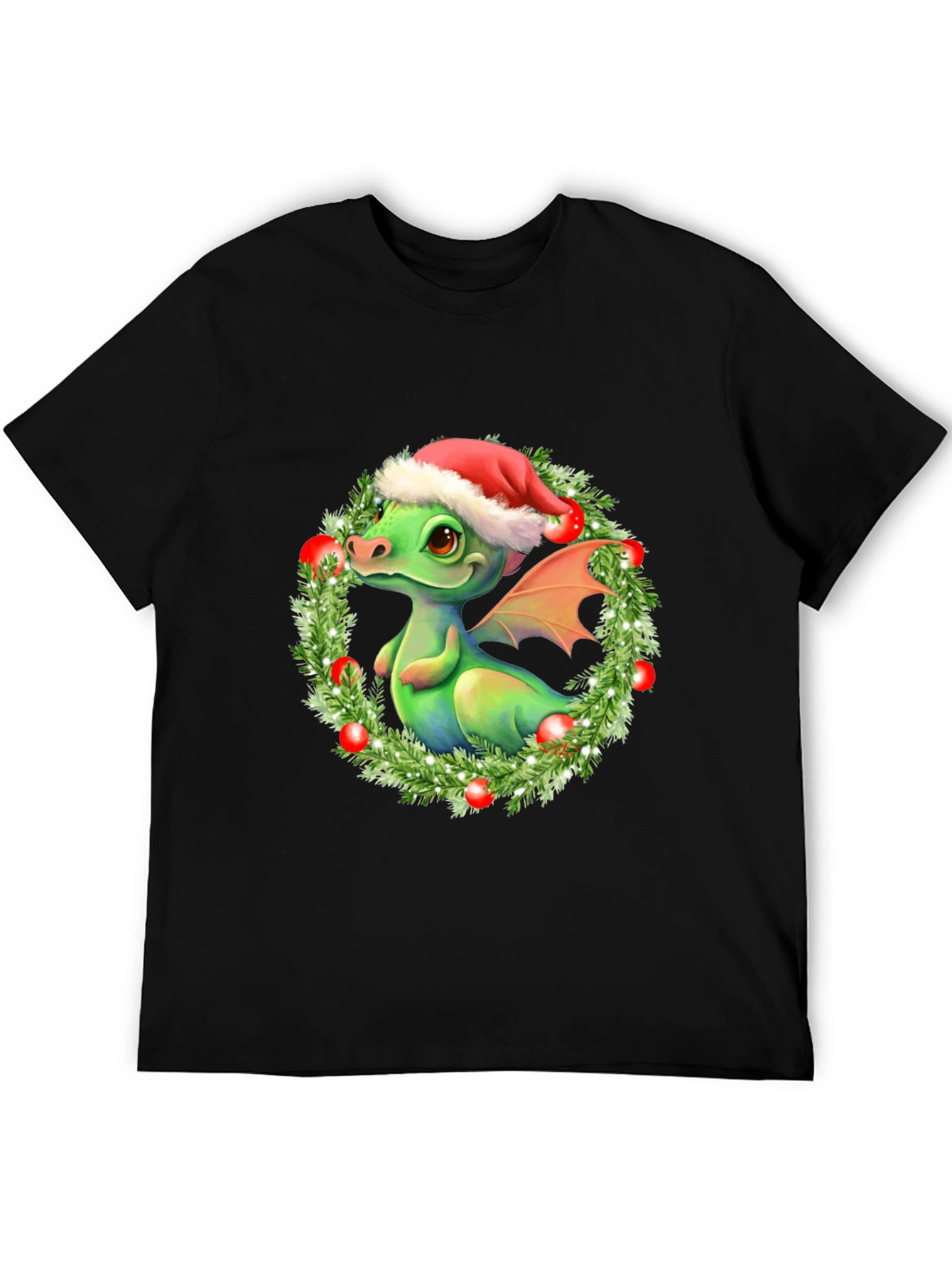 Festive Dragon Christmas T-Shirt