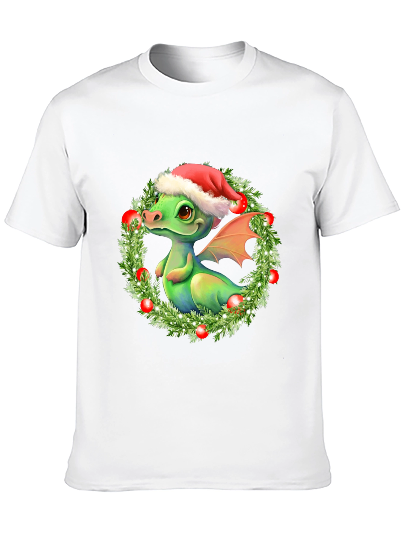 Festive Dragon Christmas T-Shirt