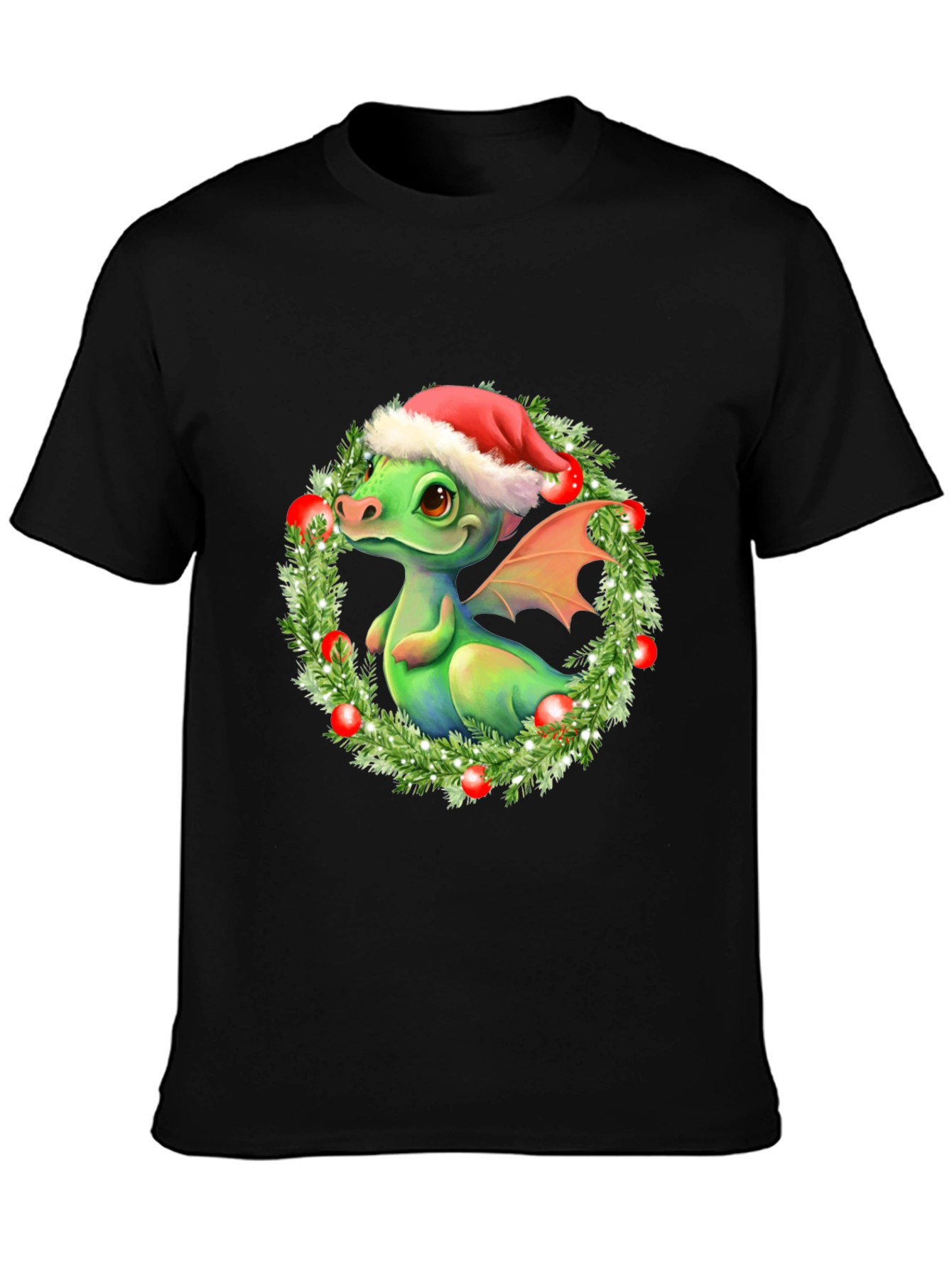 Festive Dragon Christmas T-Shirt