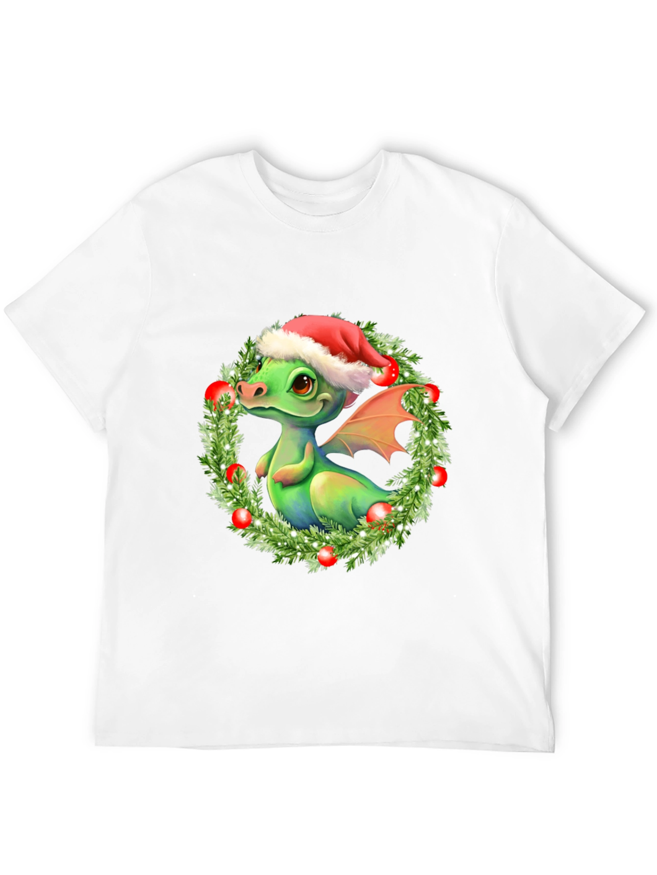 Festive Dragon Christmas T-Shirt