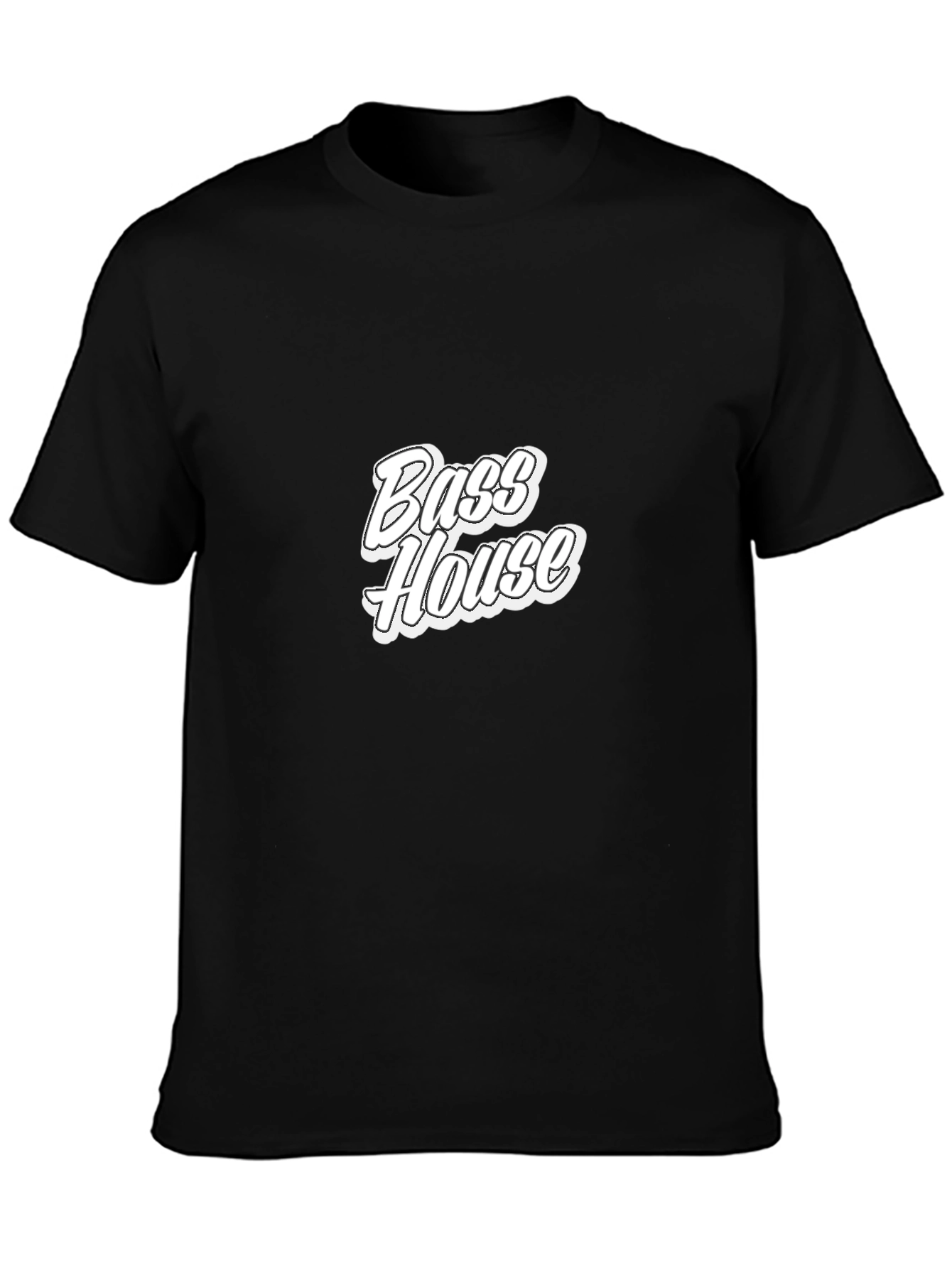 Bass House Black Graphic Tee