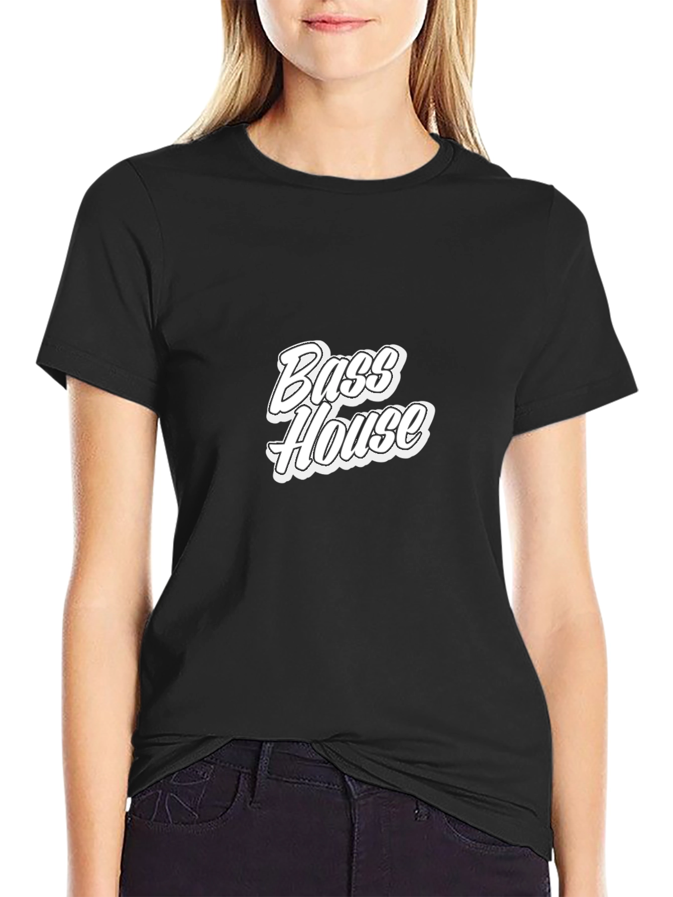 Bass House Black Graphic Tee