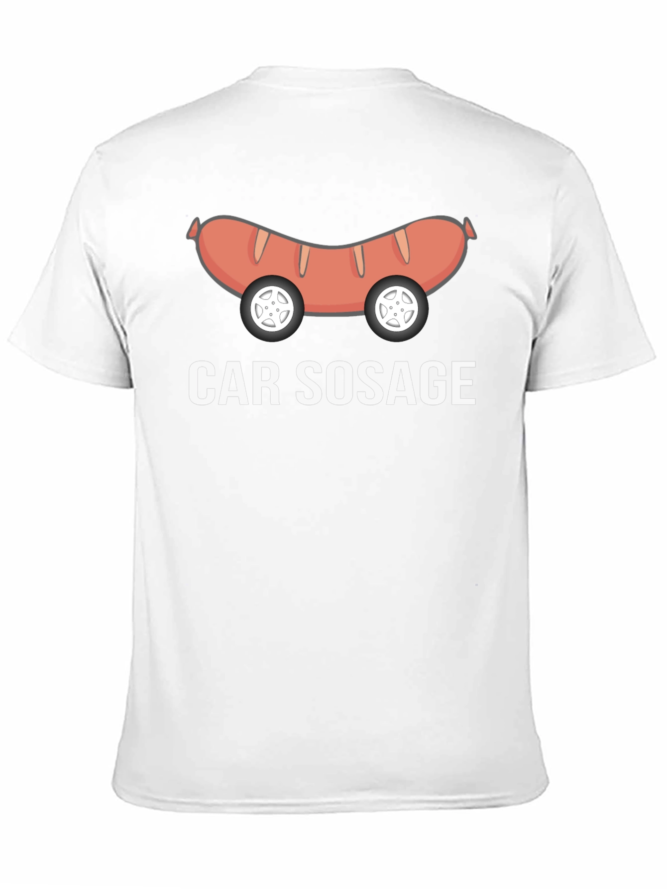 Car Sausage Graphic T-Shirt - Funny Foodie Tee