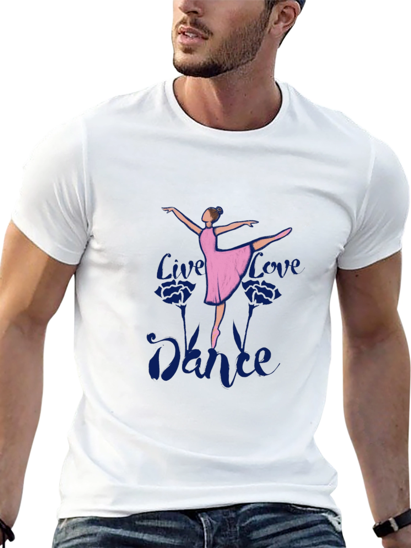 Live Love Dance Graphic T-Shirt