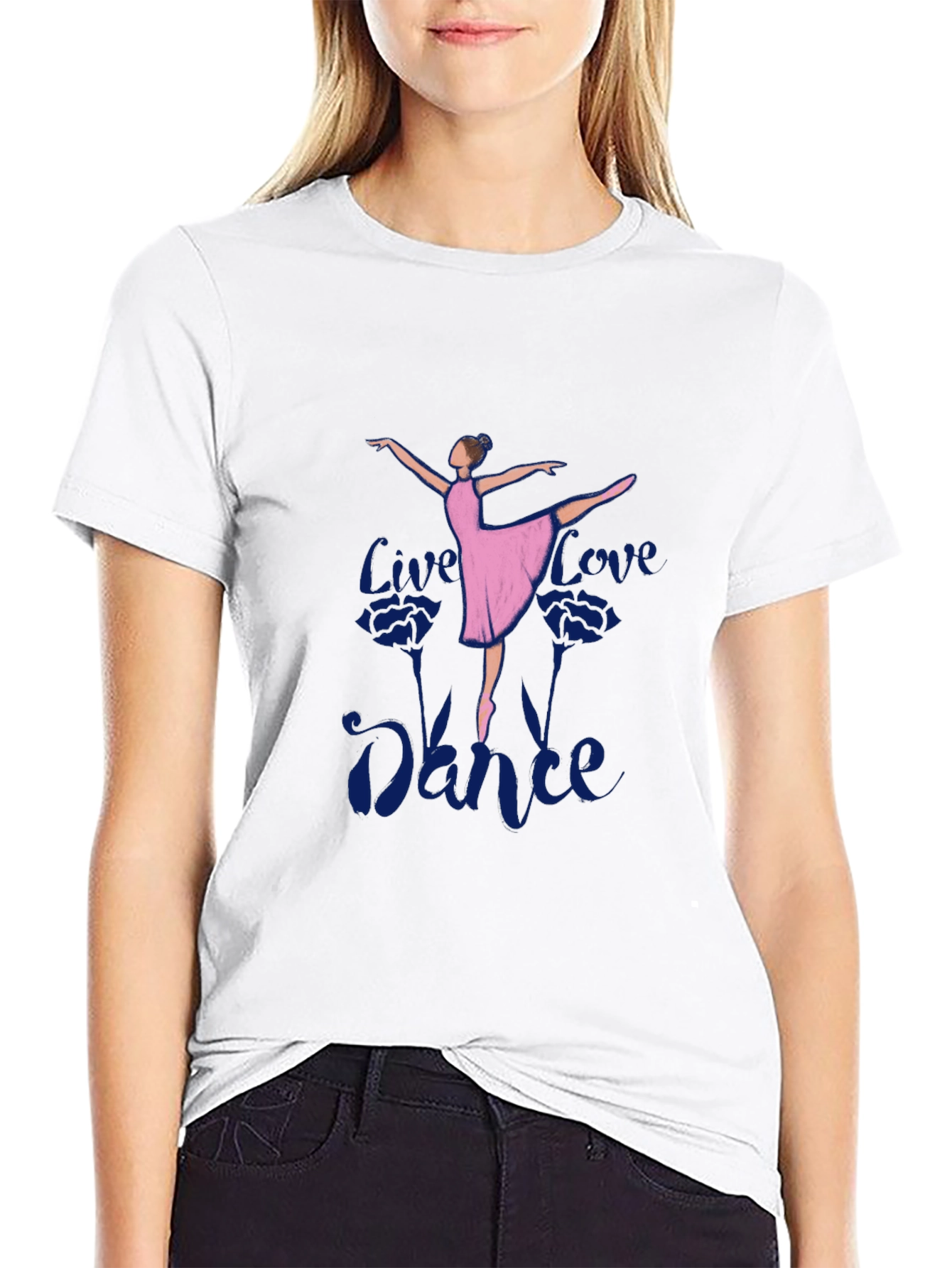 Live Love Dance Graphic T-Shirt