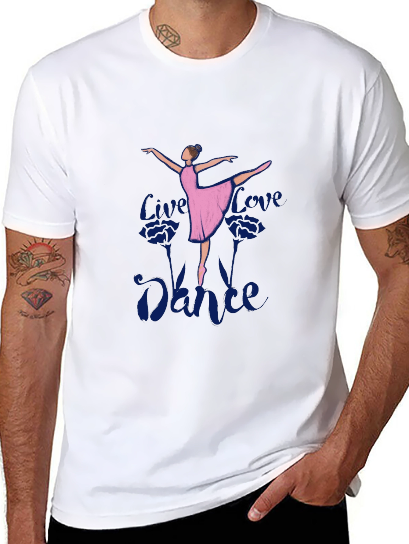 Live Love Dance Graphic T-Shirt