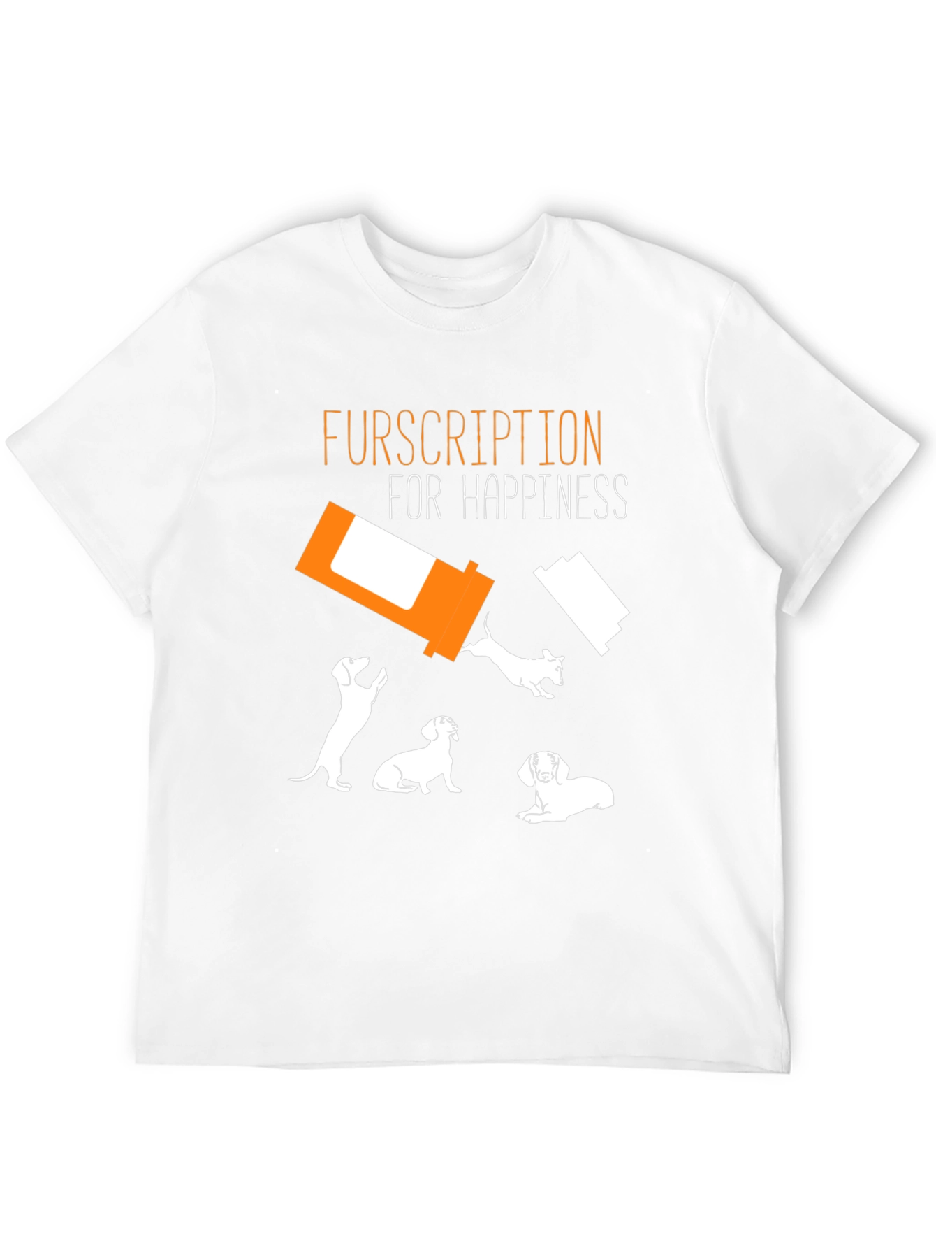 Furscription Happiness T-Shirt | Dog Lover Tee