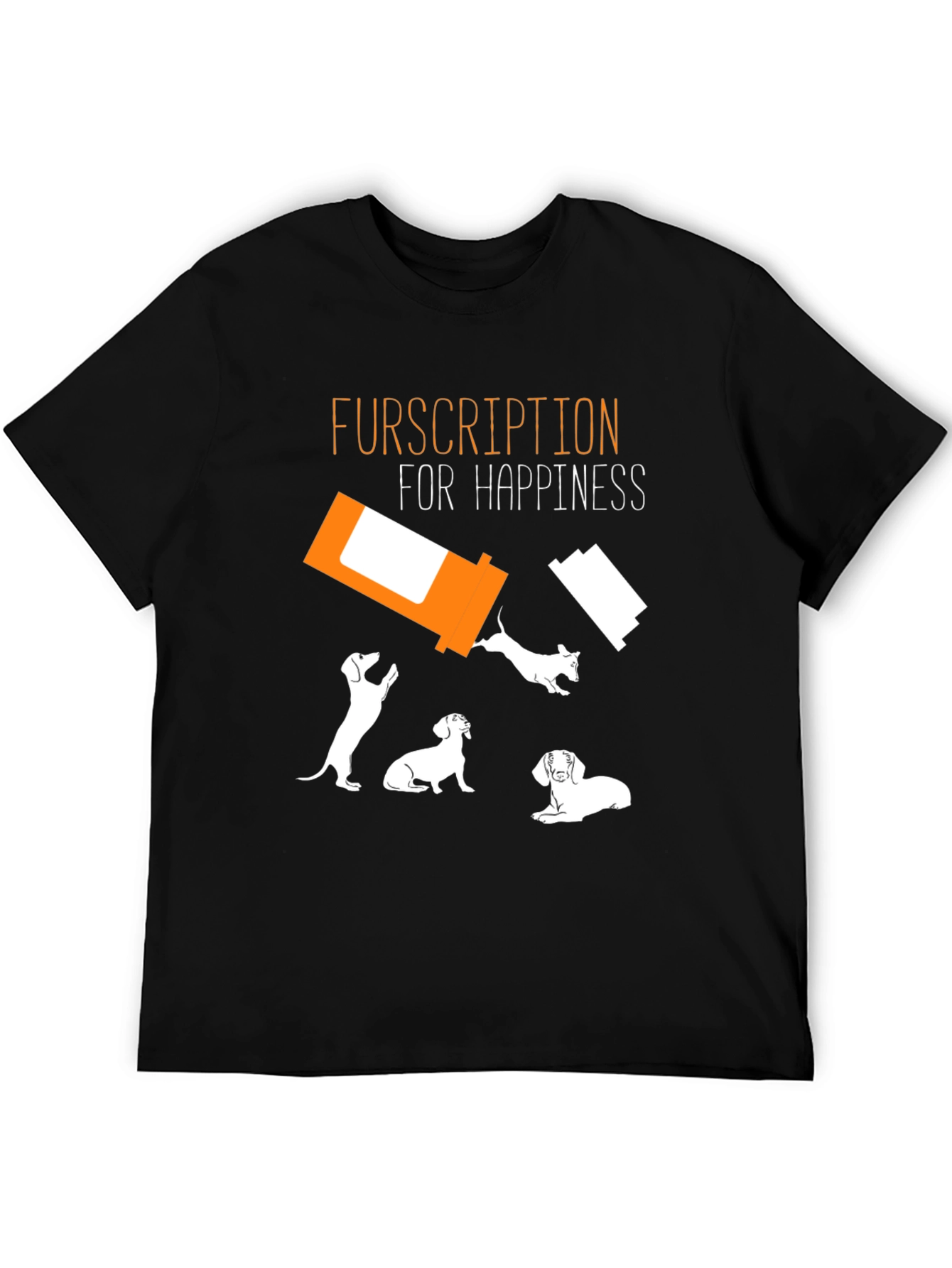 Furscription Happiness T-Shirt | Dog Lover Tee