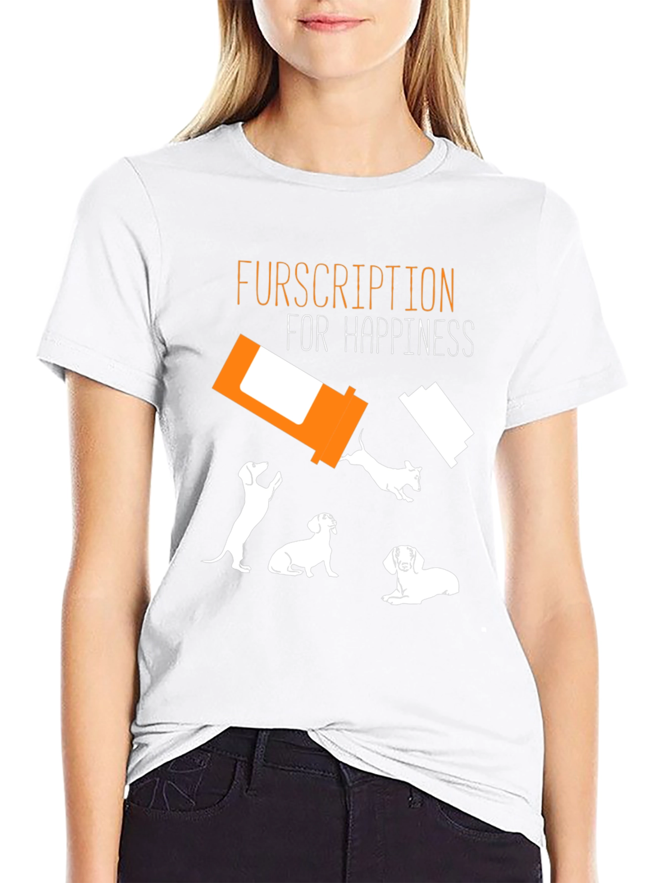 Furscription Happiness T-Shirt | Dog Lover Tee