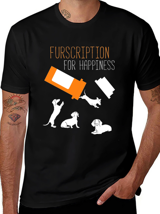 Furscription Happiness T-Shirt | Dog Lover Tee