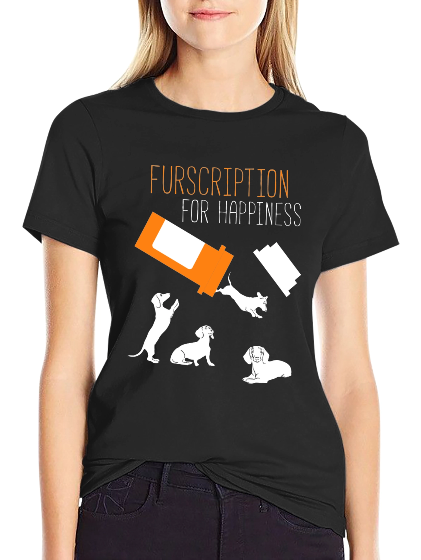 Furscription Happiness T-Shirt | Dog Lover Tee