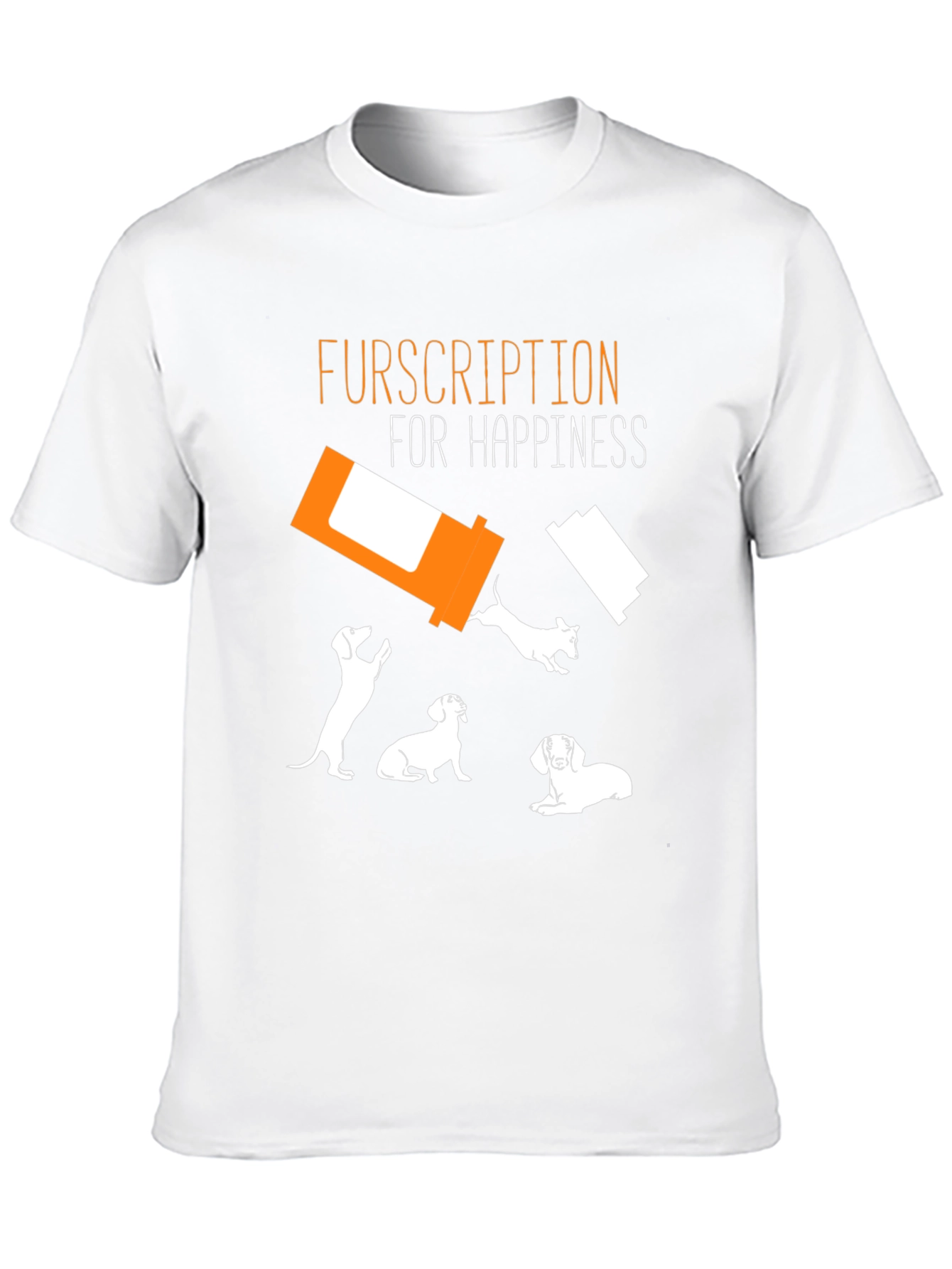 Furscription Happiness T-Shirt | Dog Lover Tee